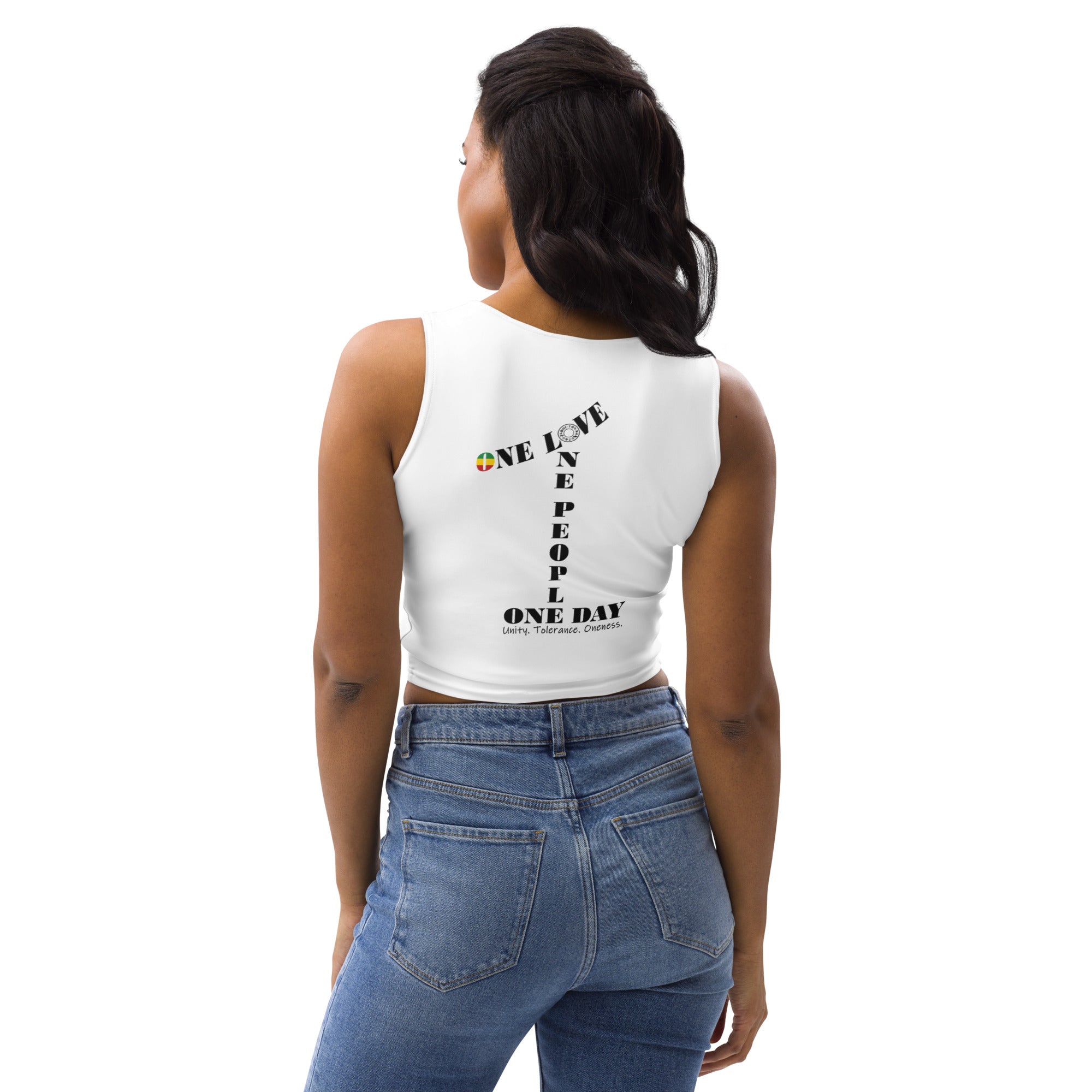 The Number 1 T-shirt - Crop Top-C