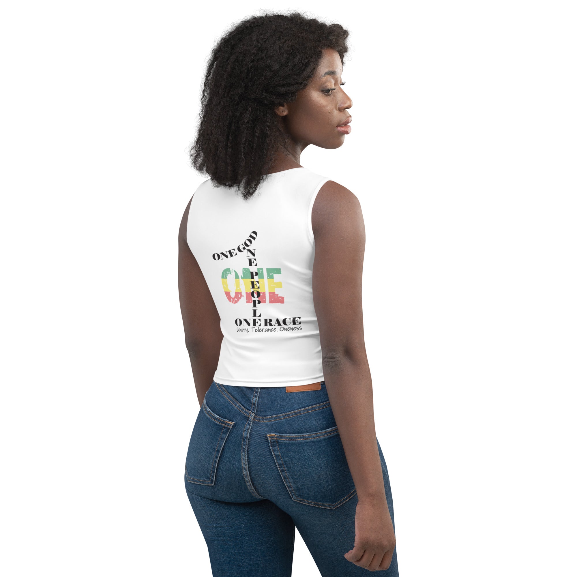 The Number 1 T-shirt - Crop Top-K