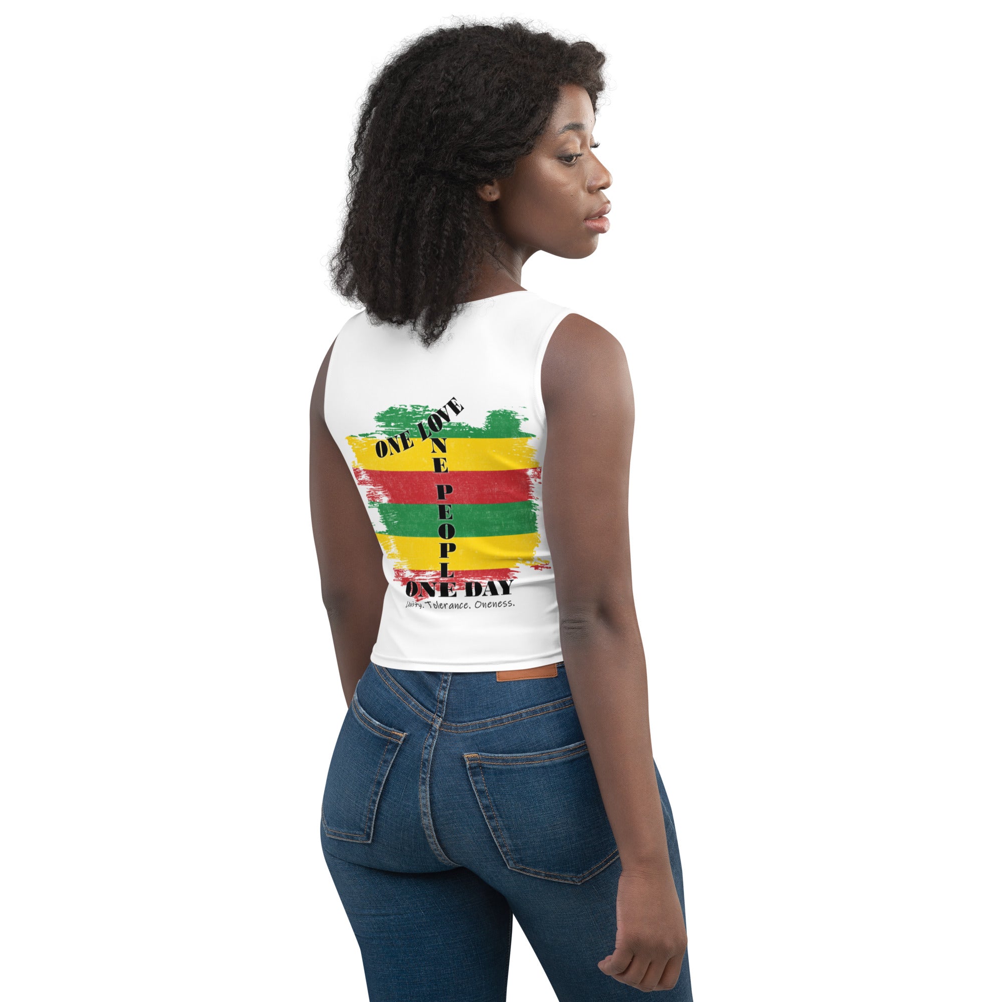 The Number 1 T-shirt - Crop Top-E