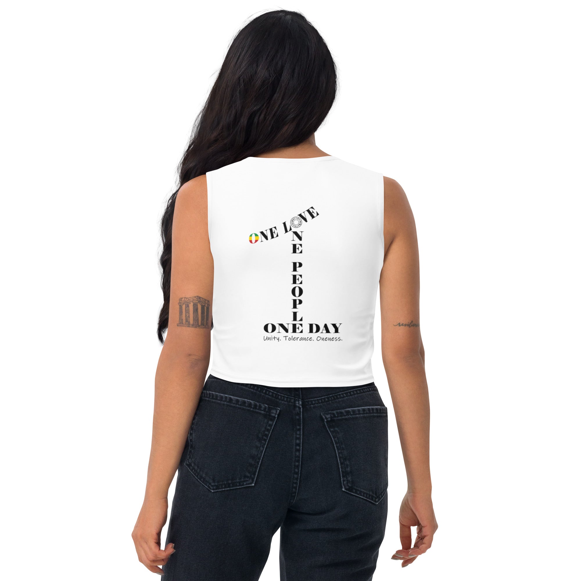 The Number 1 T-shirt - Crop Top-B