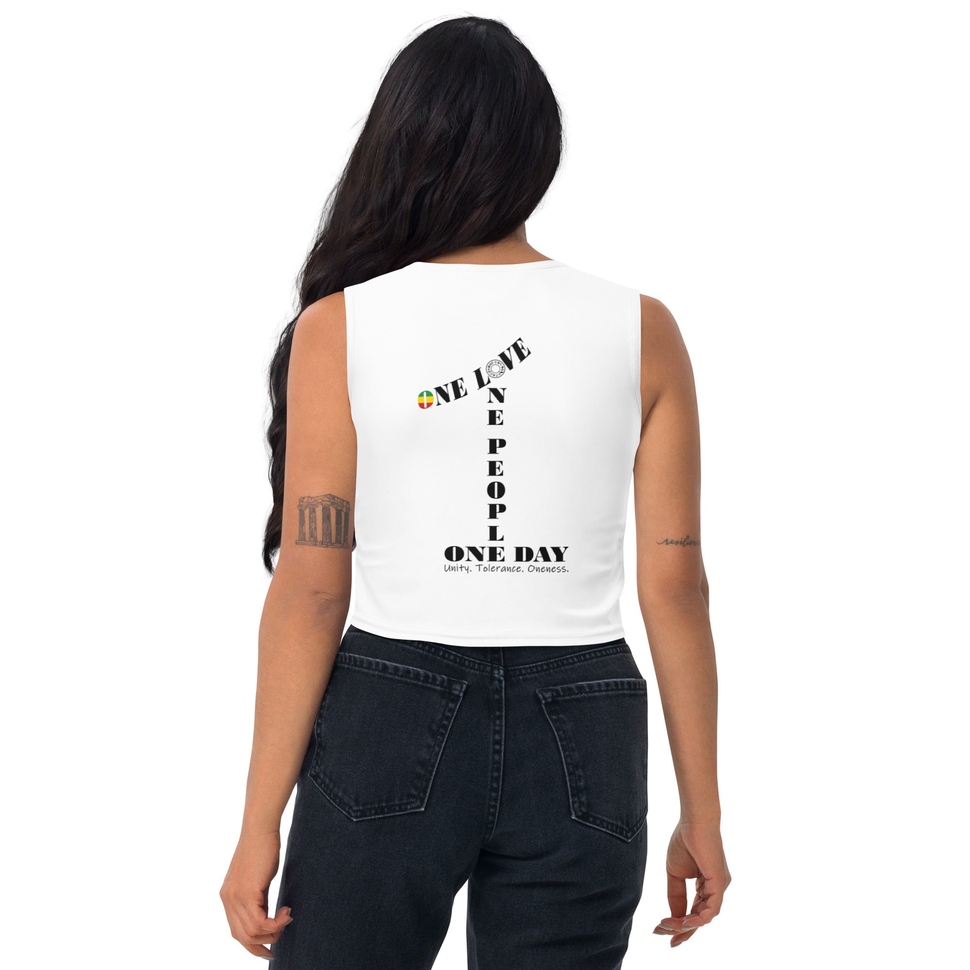 The Number 1 T-shirt - Crop Top-C