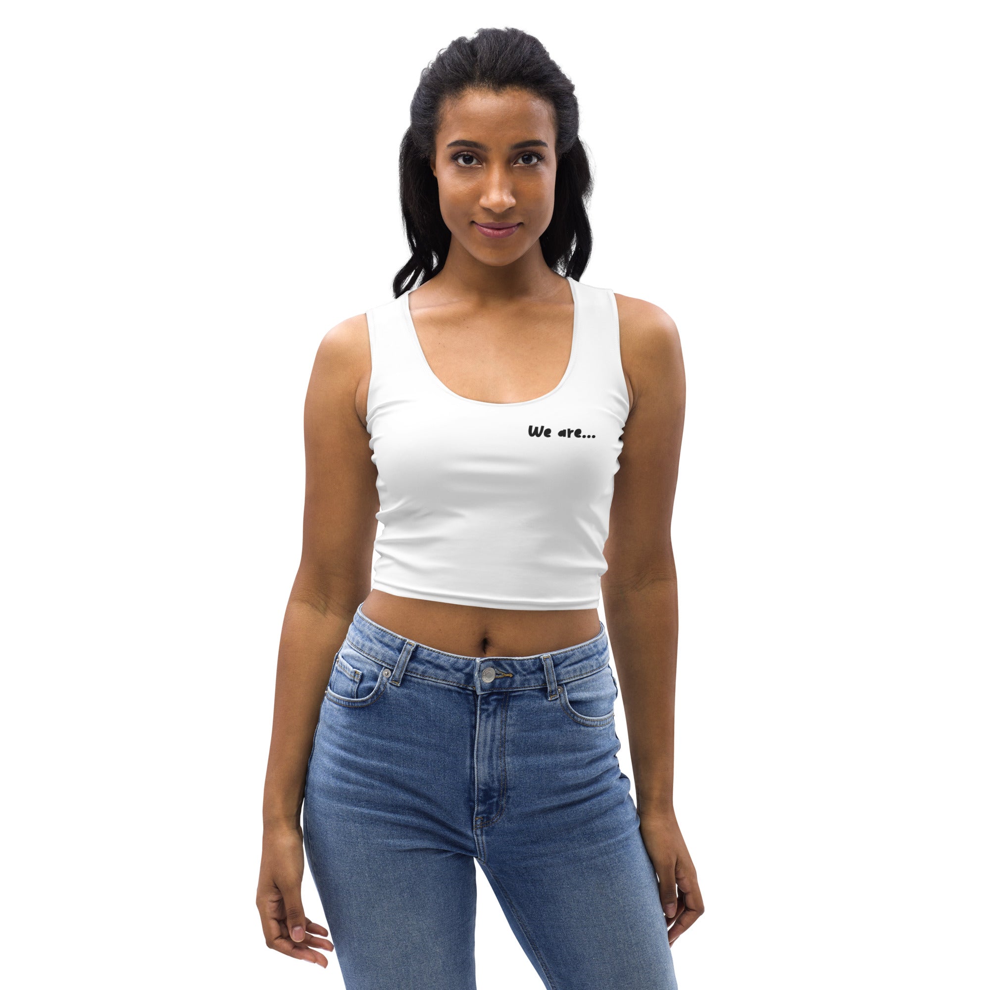 The Number 1 T-shirt - Crop Top-B