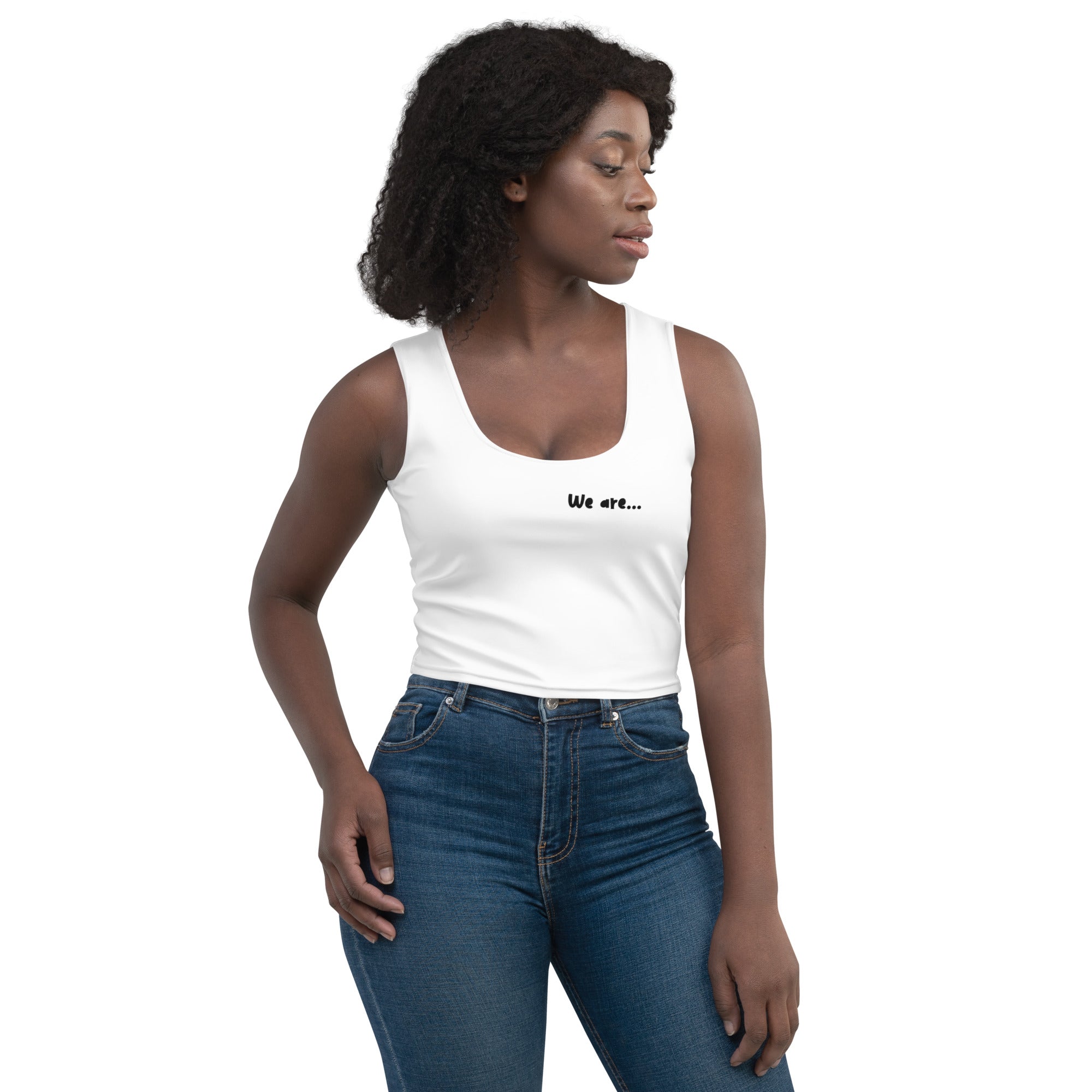 The Number 1 T-shirt - Crop Top-F