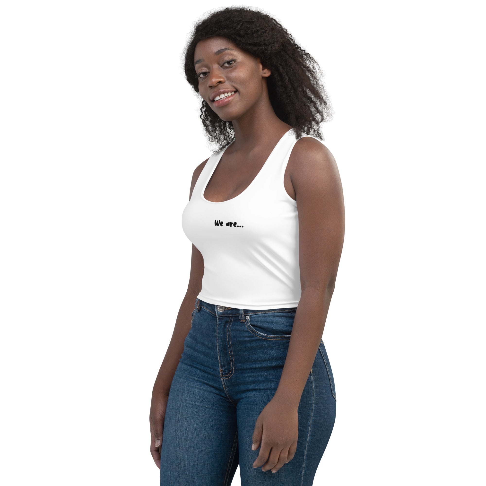 The Number 1 T-shirt - Crop Top-F