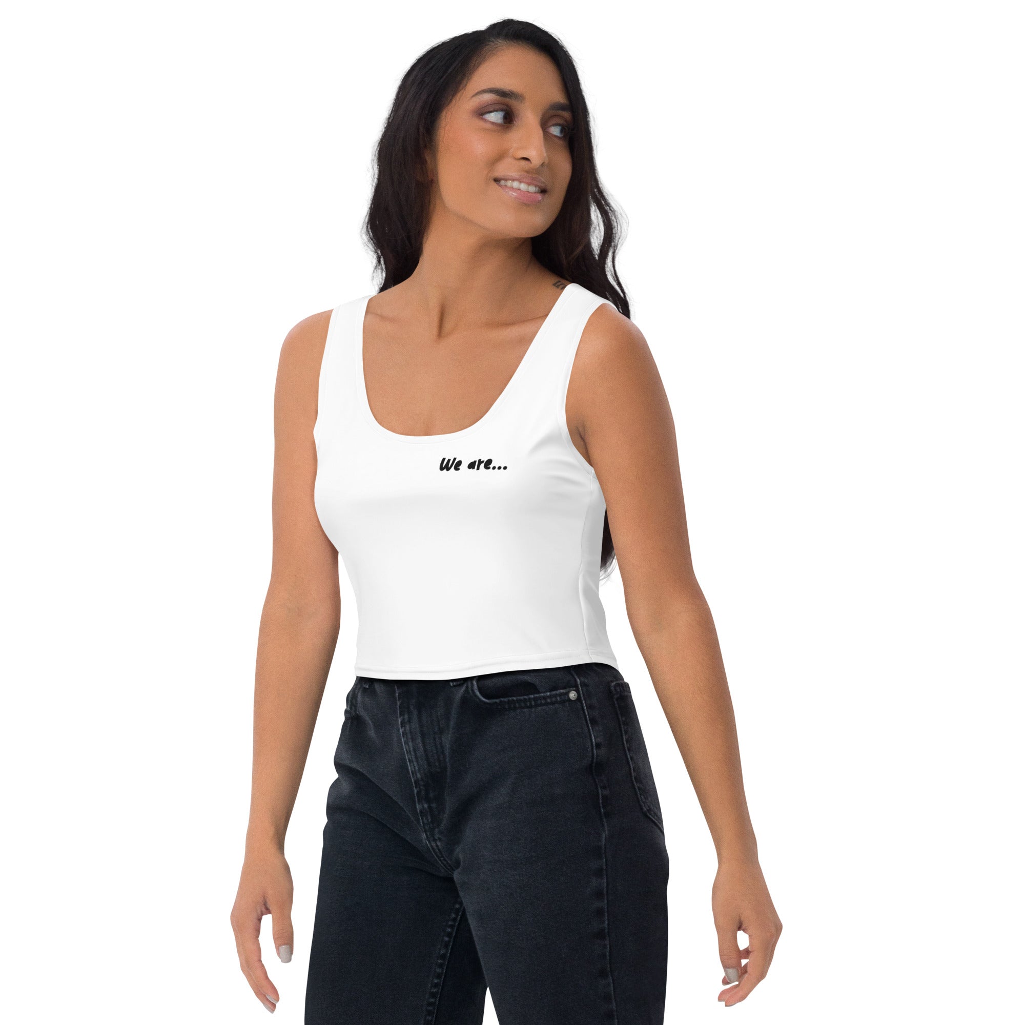 The Number 1 T-shirt - Crop Top-I