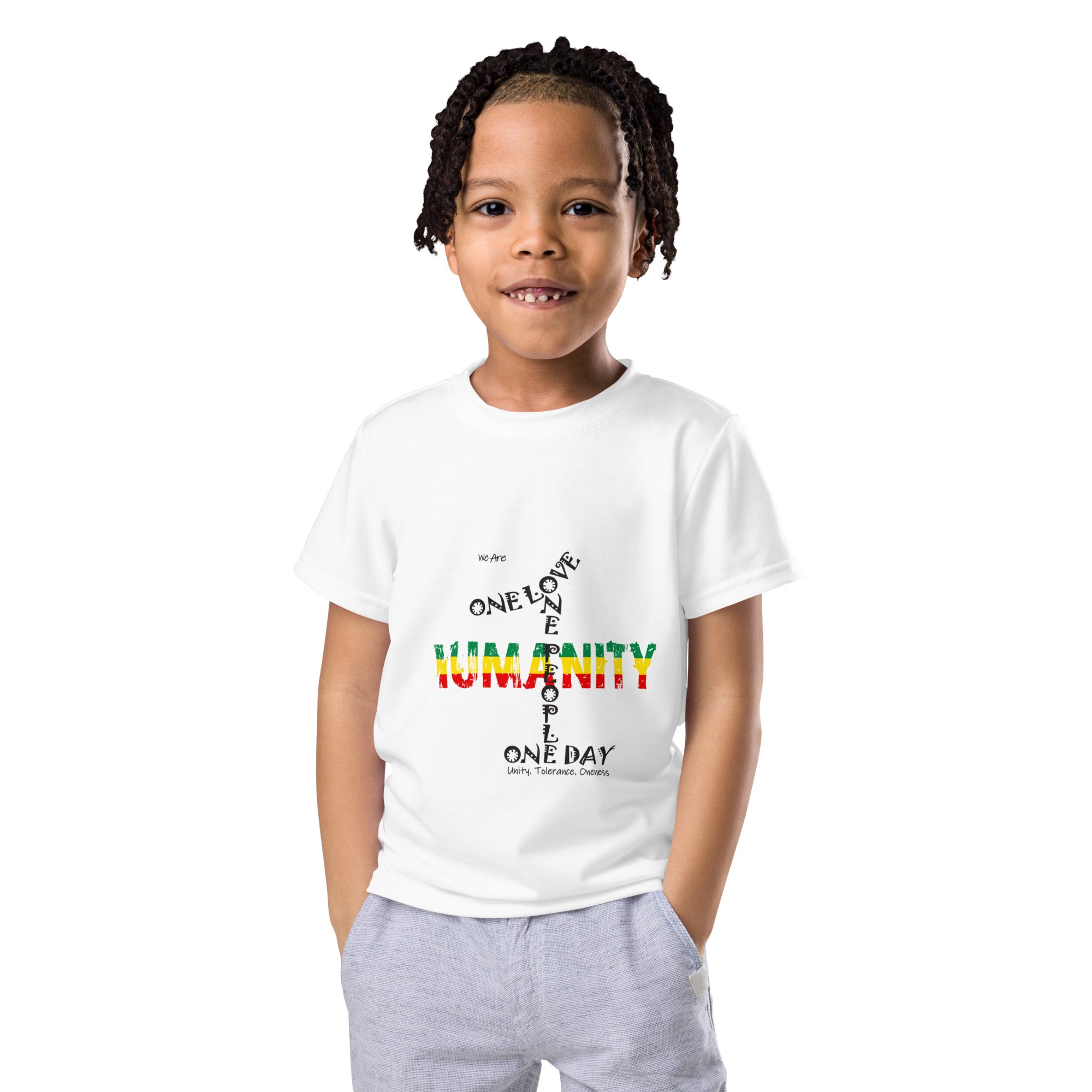 The Number 1 T-shirt - Kids crew neck t-shirts-N