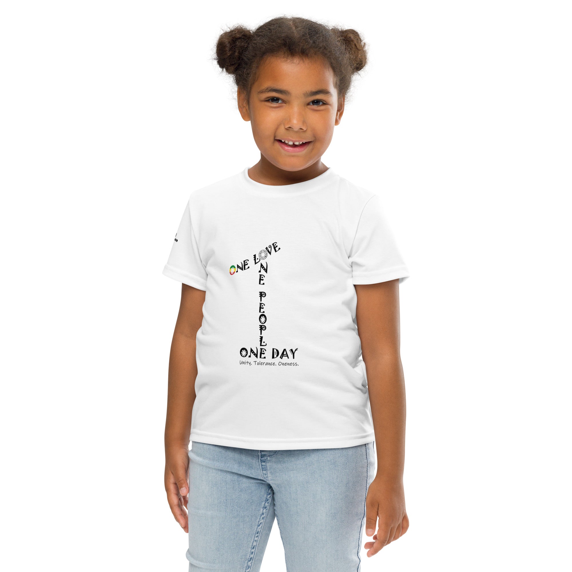 The Number 1 T-shirt - Kids crew neck t-shirts-A