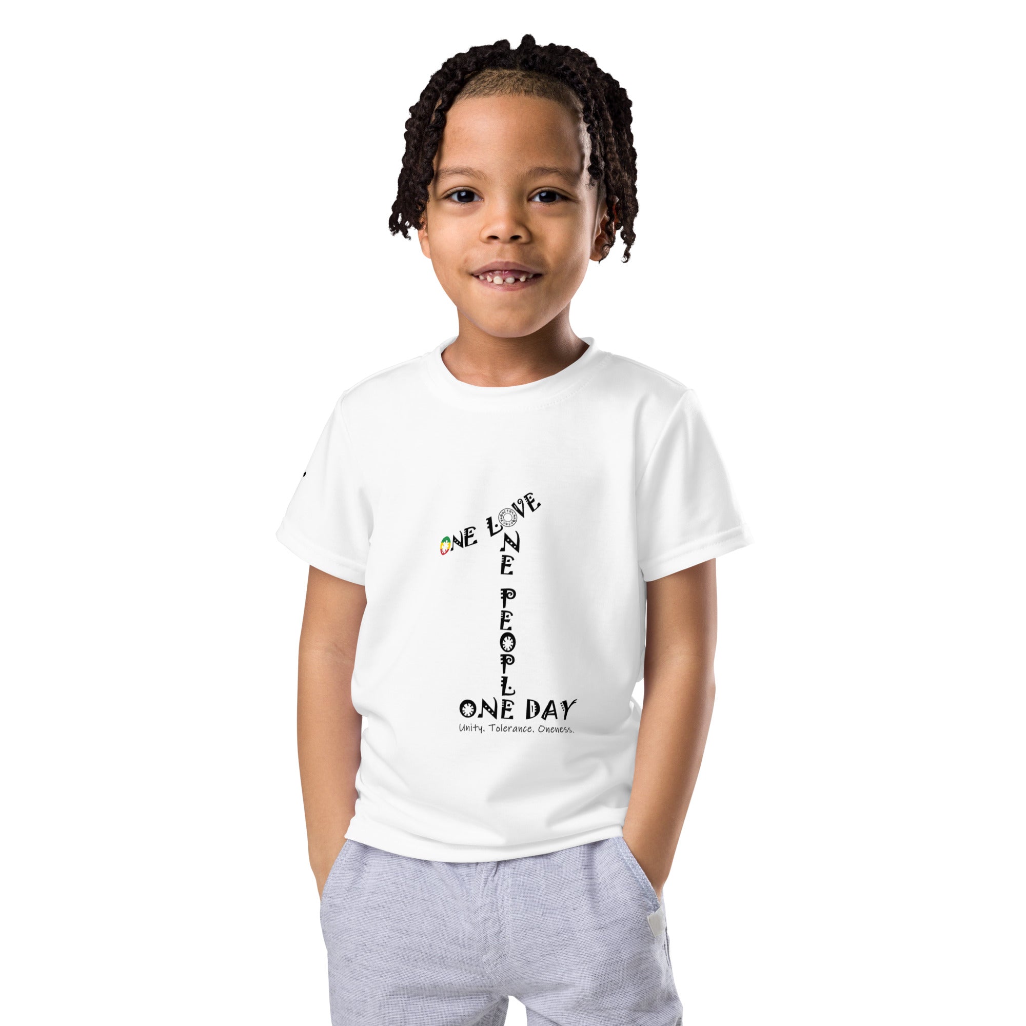 The Number 1 T-shirt - Kids crew neck t-shirts-A