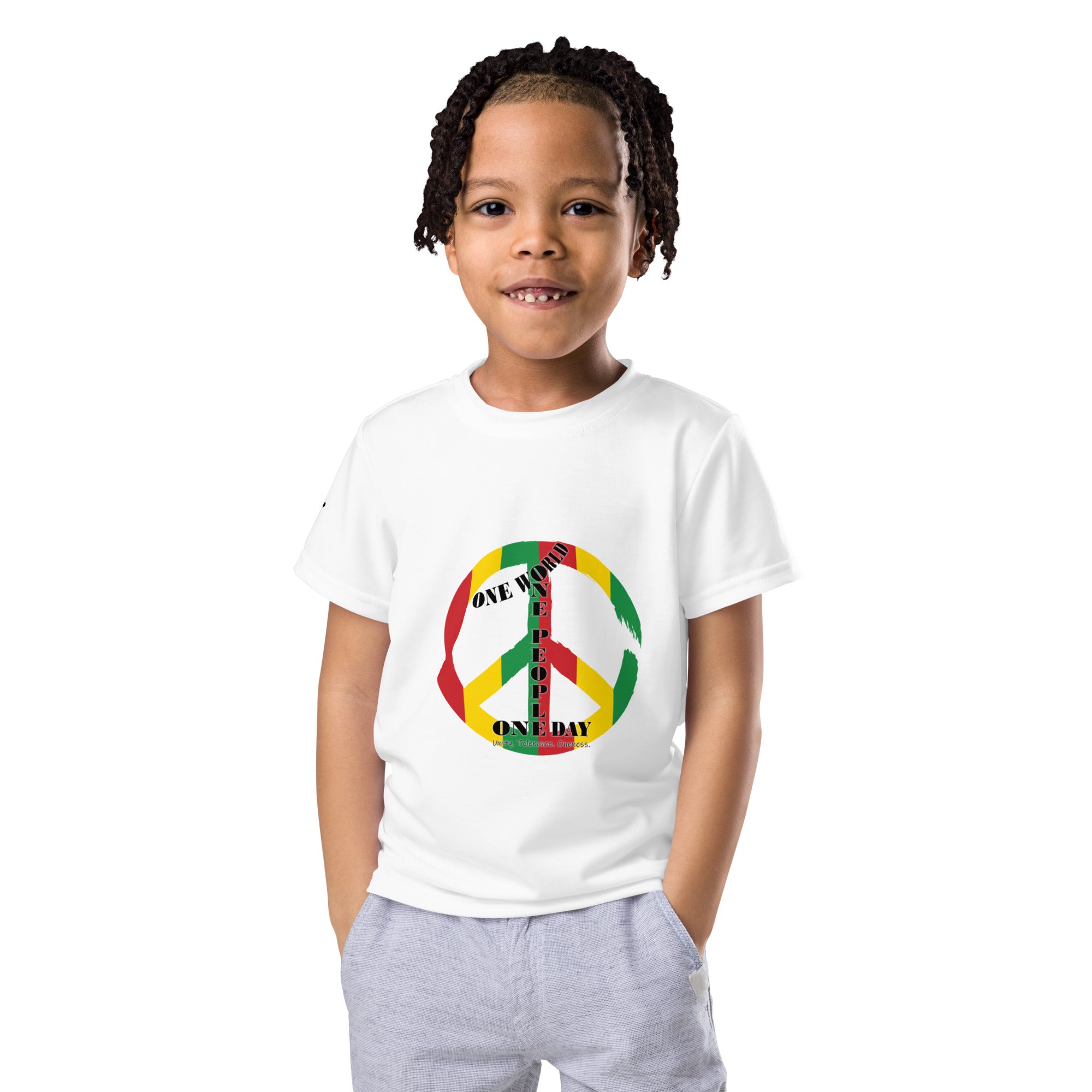 The Number 1 T-shirt - Kids crew neck t-shirts-D