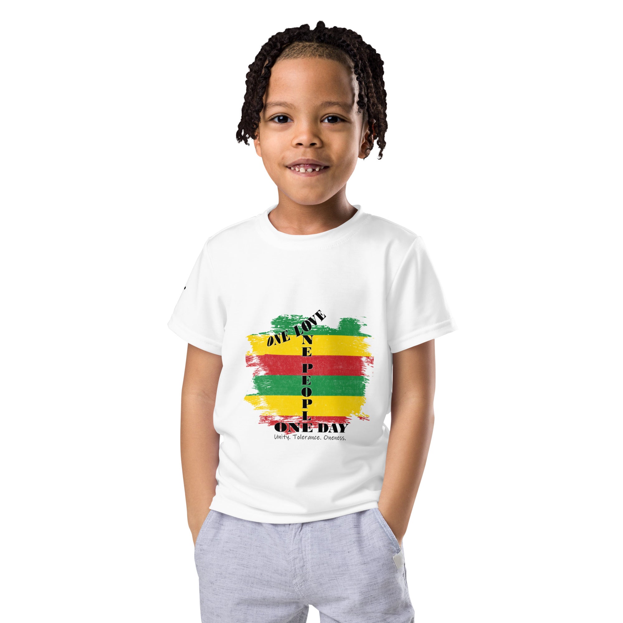 The Number 1 T-shirt - Kids crew neck t-shirts-E