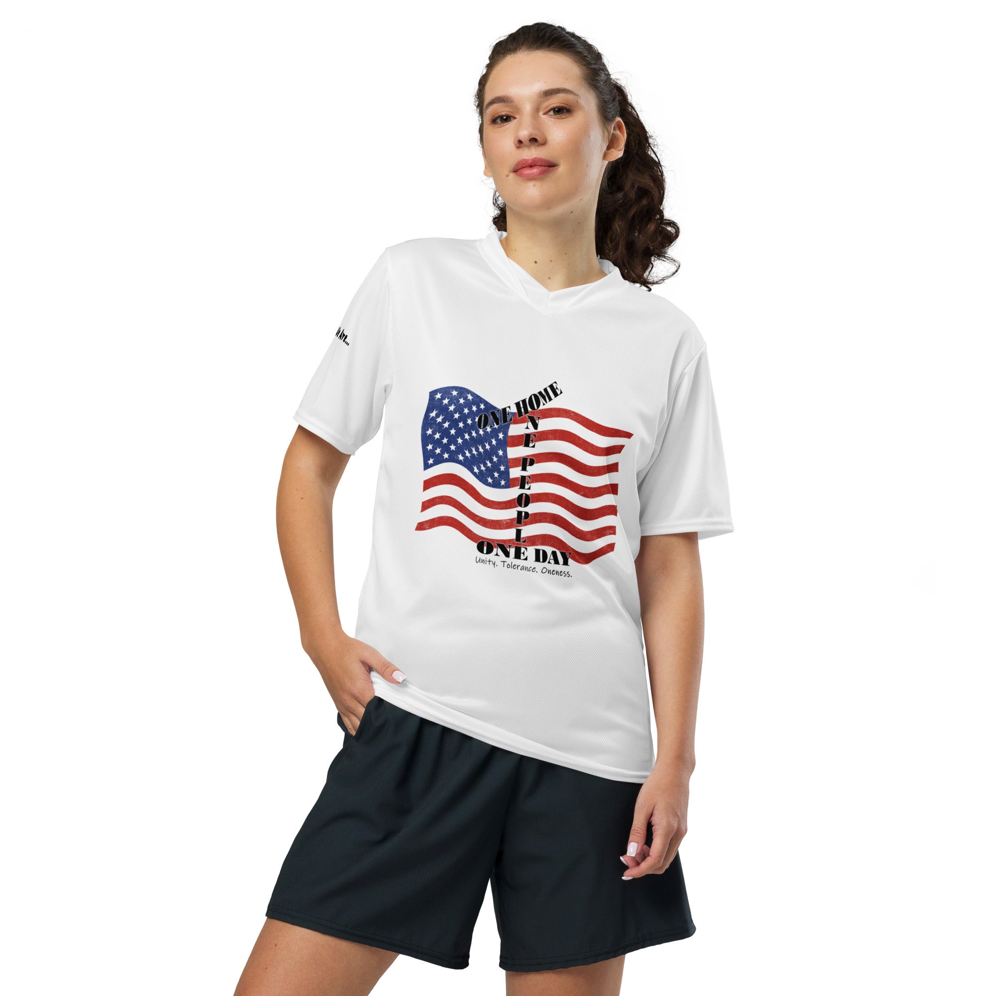 The Number 1 T-shirt - Recycled unisex sports jersey-G