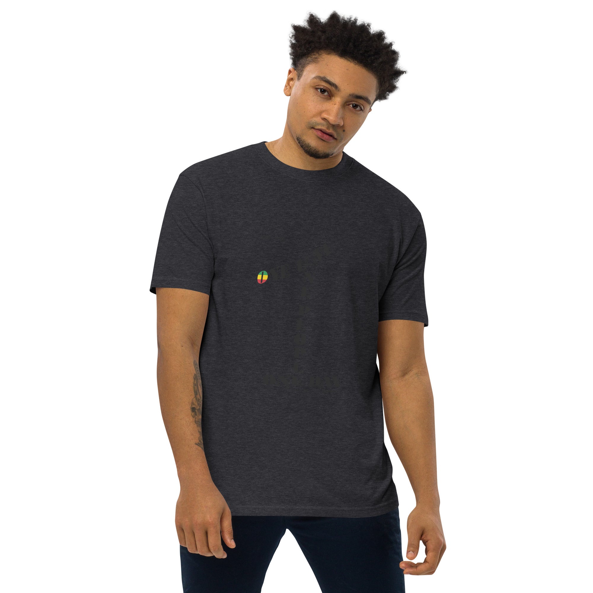 The Number 1 T-shirt - Men’s premium heavyweight tee-C