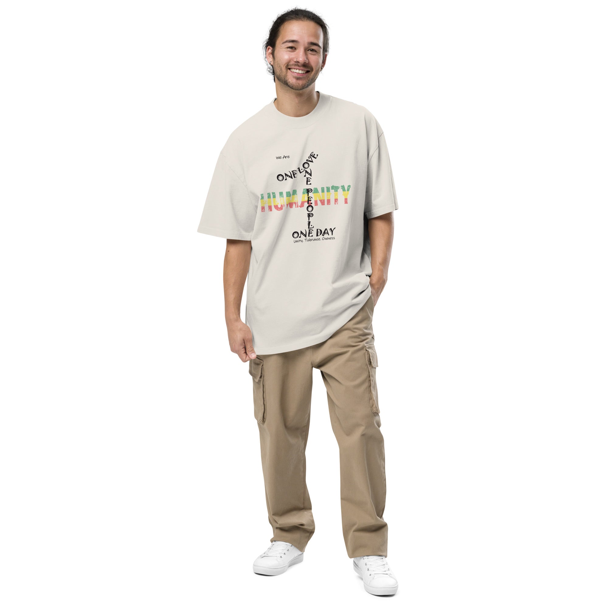 The Number 1 T-shirt - Men's oversized tee