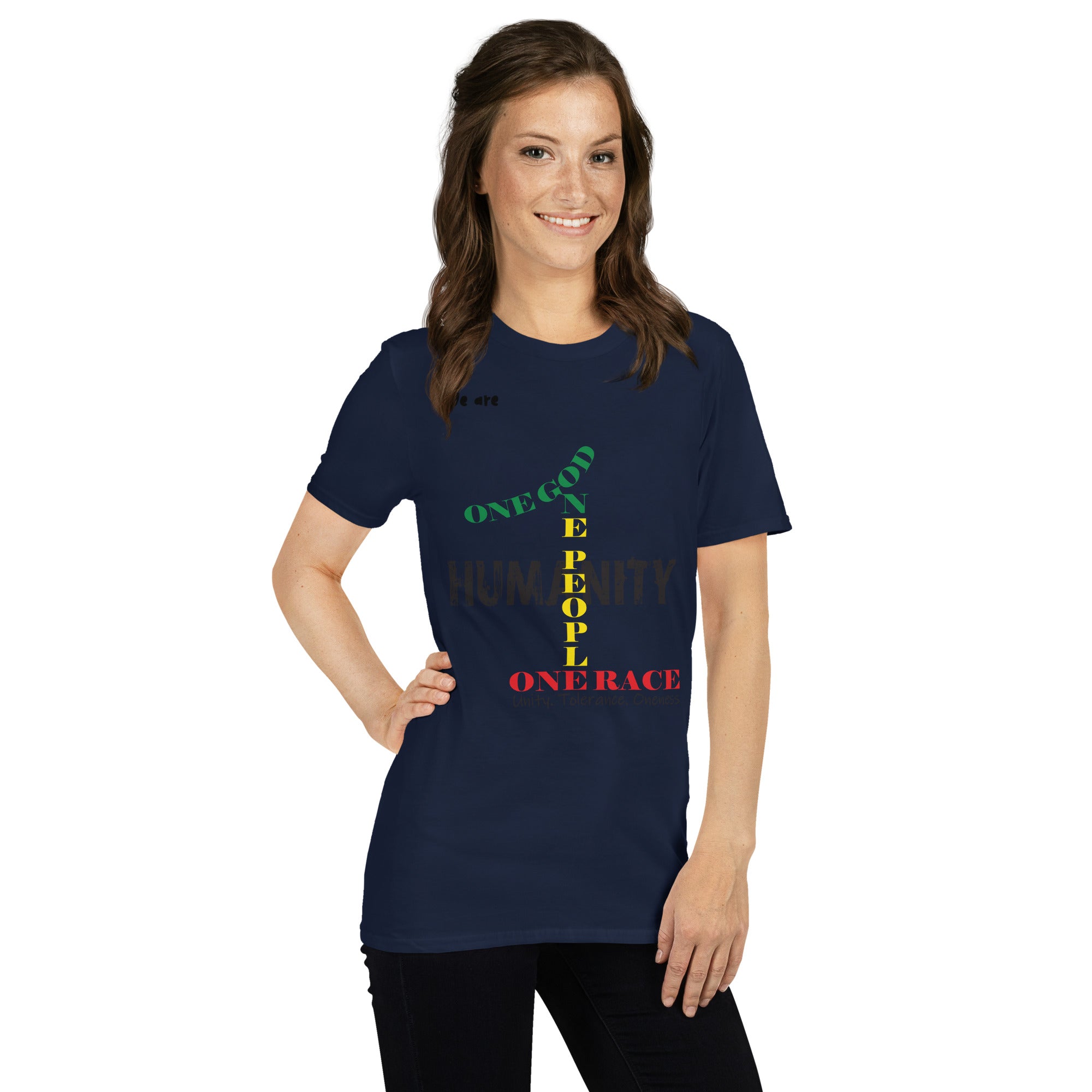 The Number 1 T-shirt - Short-Sleeve Unisex T-Shirt-Q