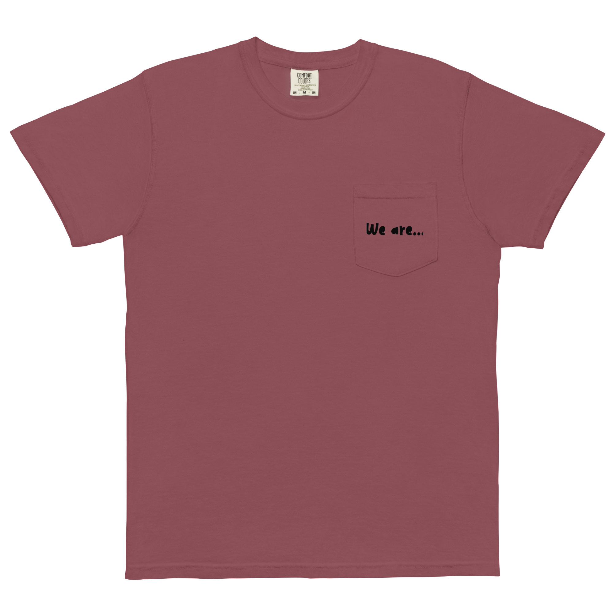 The Number 1 T-shirt - Unisex garment-dyed pocket t-shirt-I