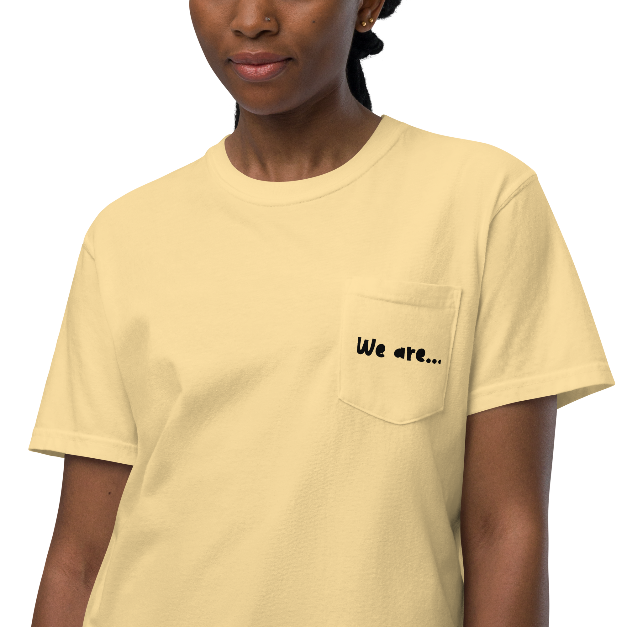 The Number 1 T-shirt - Unisex garment-dyed pocket t-shirt-I