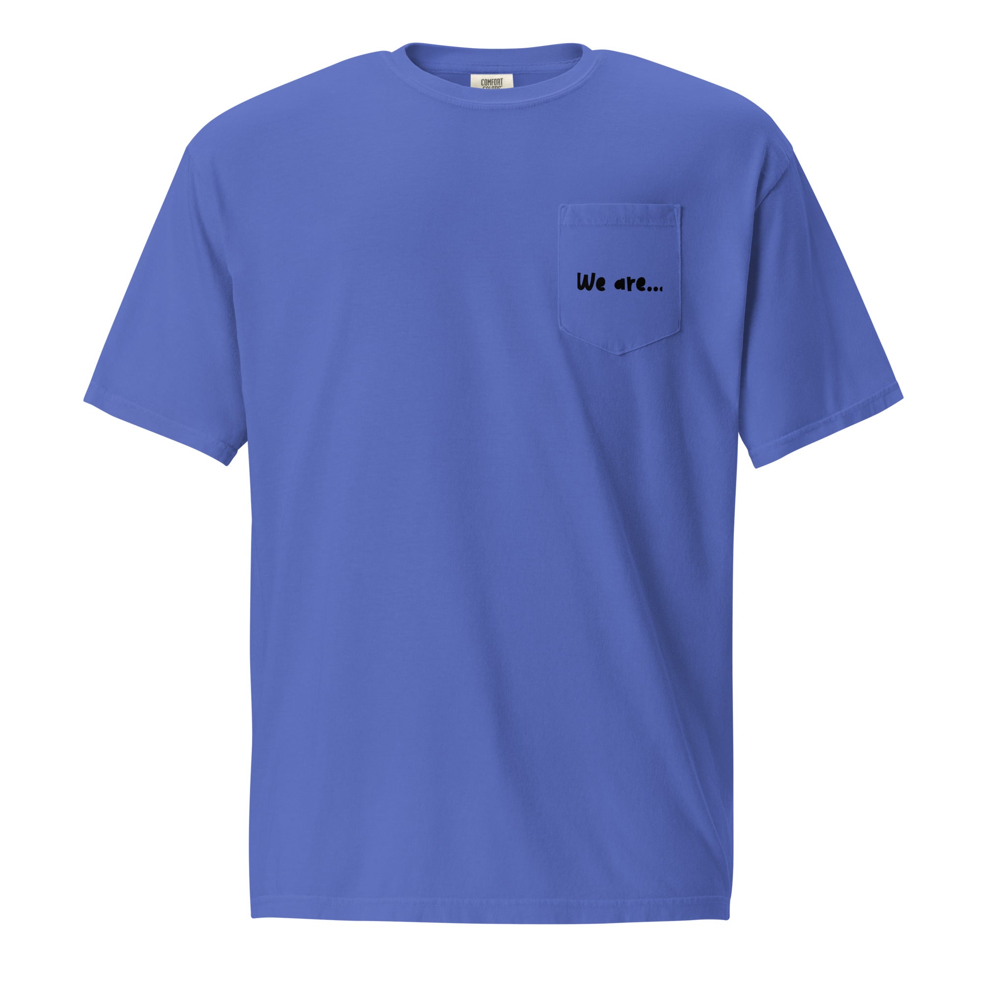 The Number 1 T-shirt - Unisex garment-dyed pocket t-shirt-C