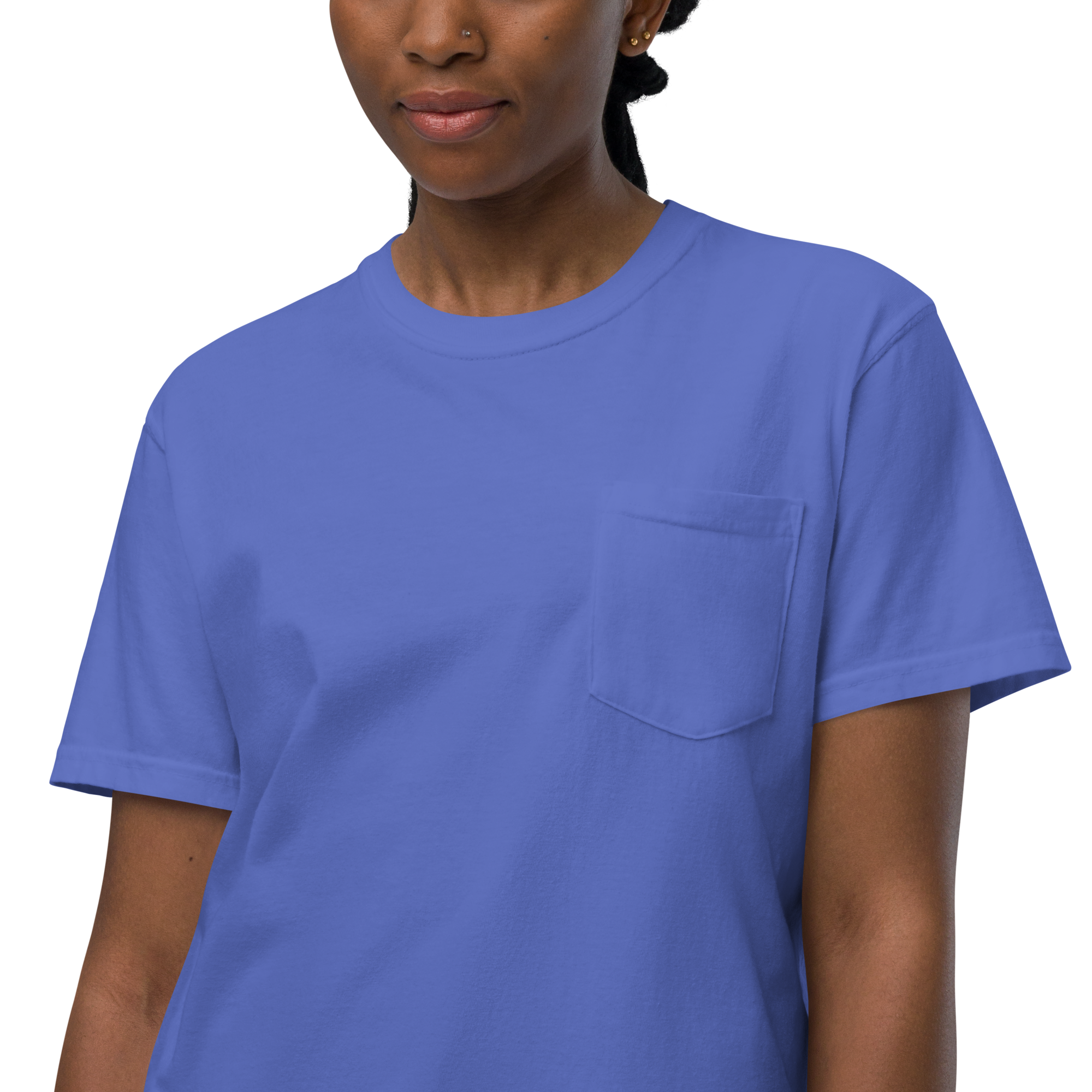 The Number 1 T-shirt - Unisex garment-dyed pocket t-shirt-H