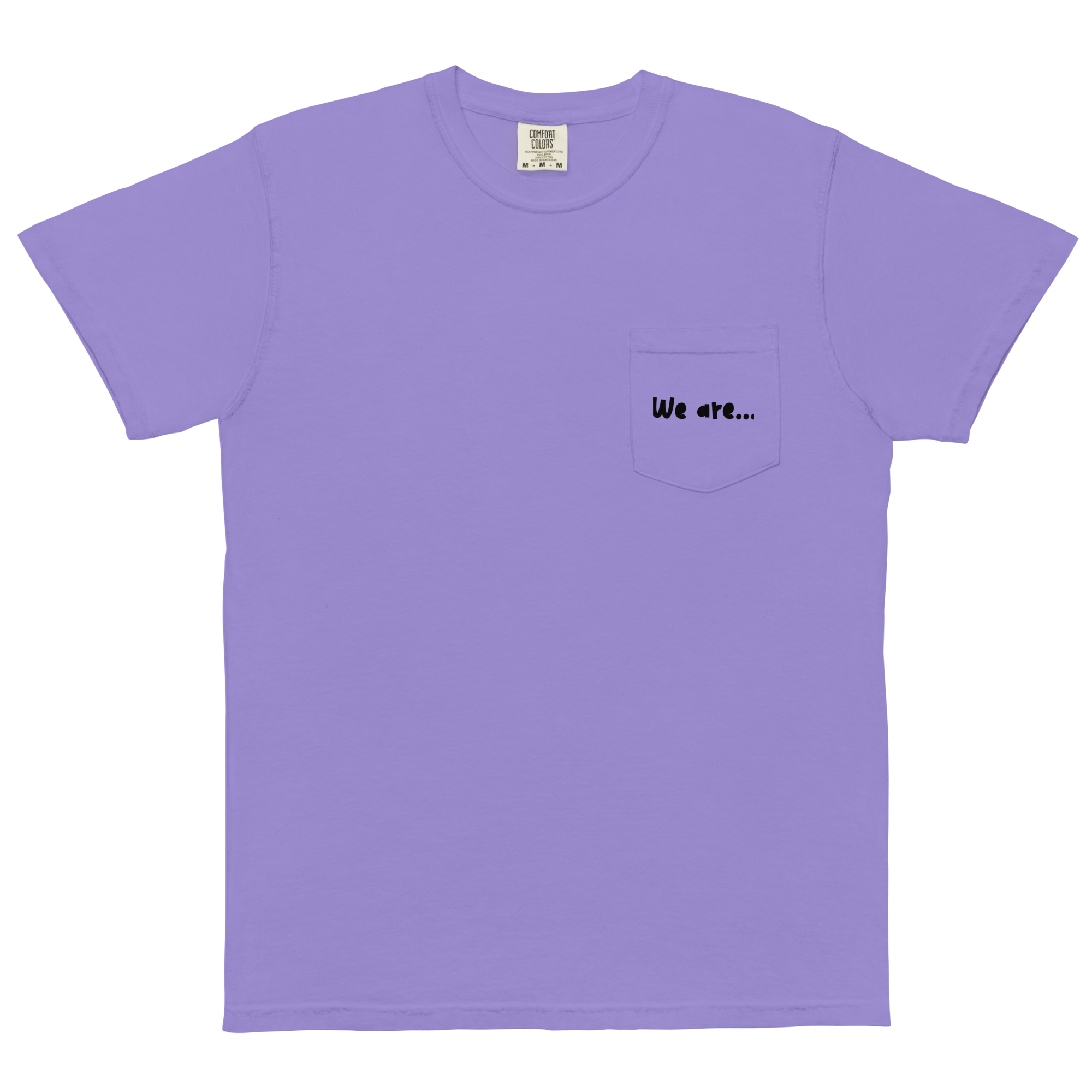 The Number 1 T-shirt - Unisex garment-dyed pocket t-shirt-K