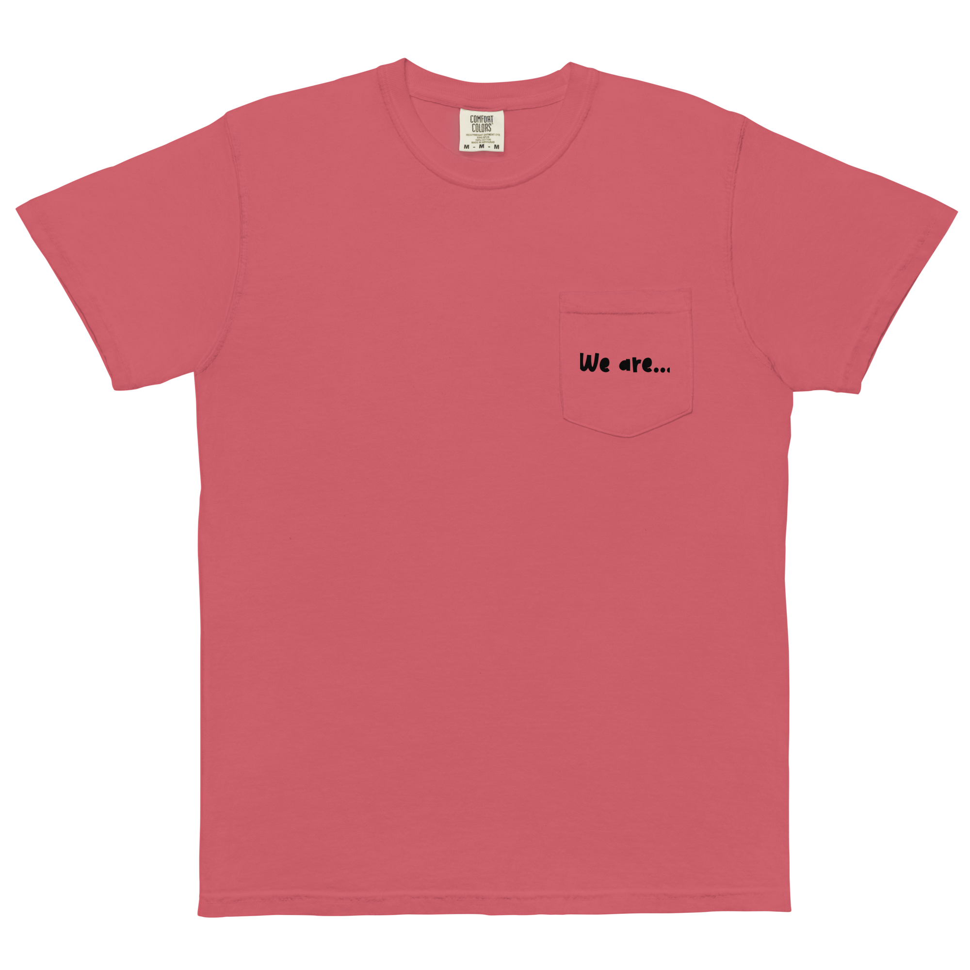 The Number 1 T-shirt - Unisex garment-dyed pocket t-shirt-G