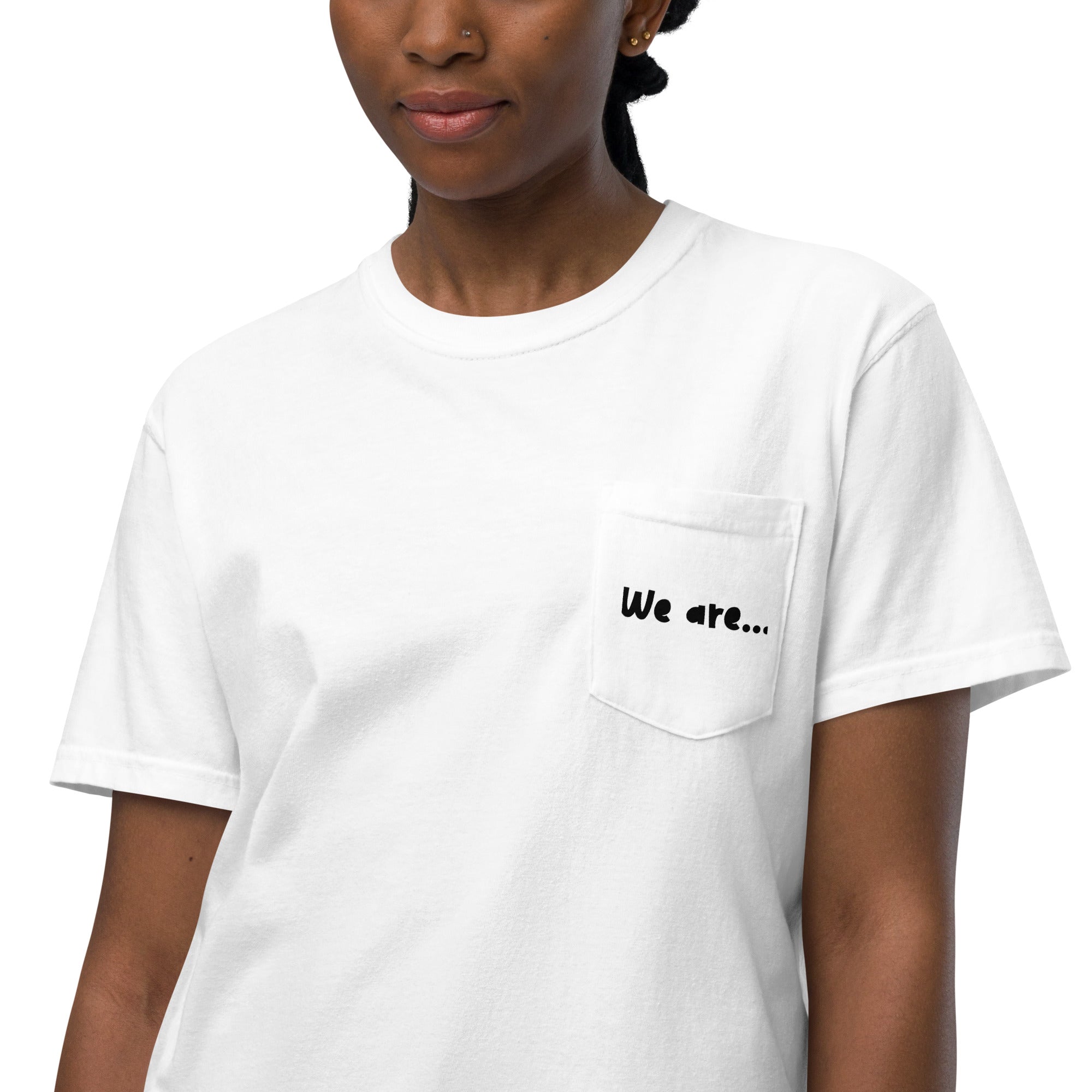 The Number 1 T-shirt - Unisex garment-dyed pocket t-shirt-B