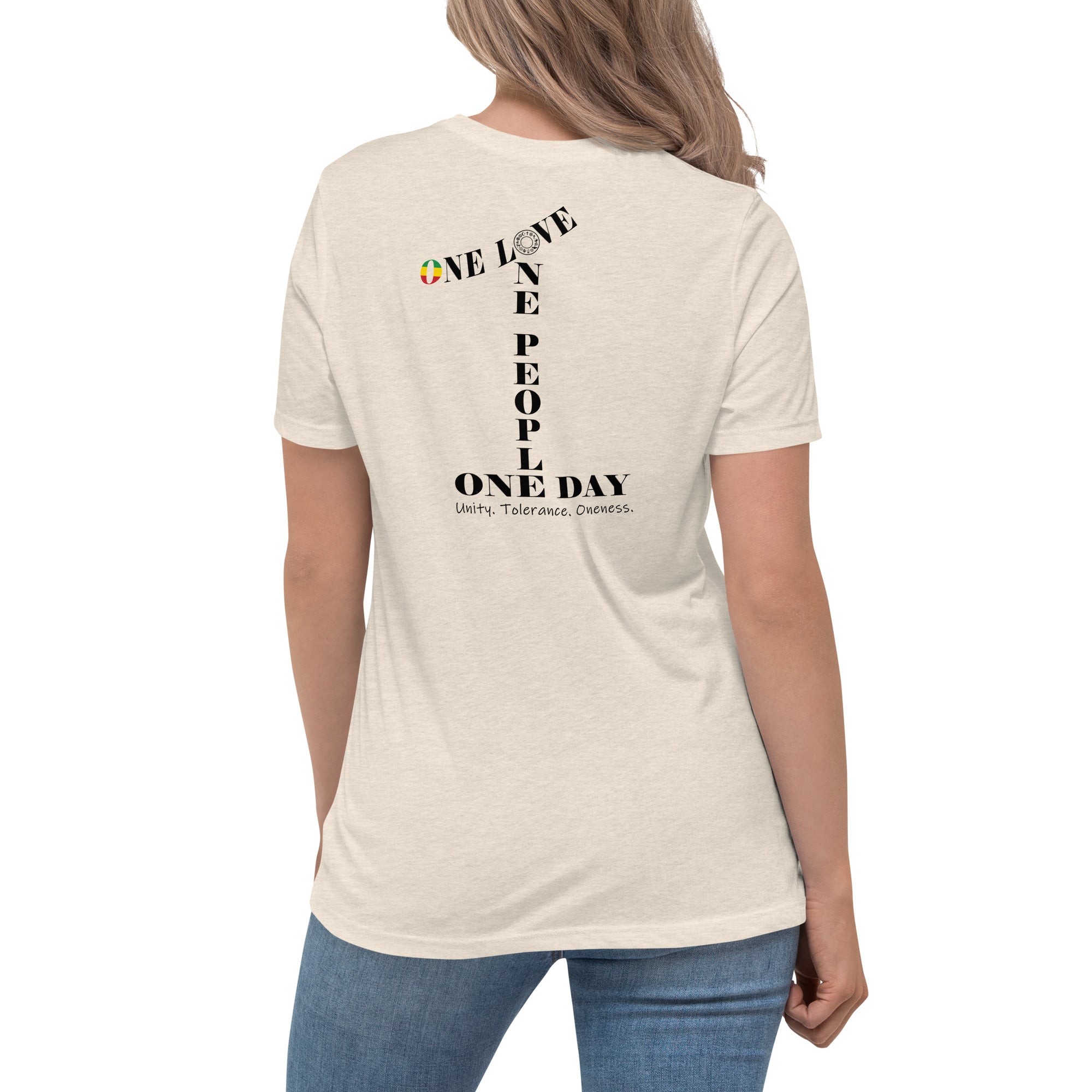 The Number 1 T-shirt - Women's Relaxed T-Shirt-B