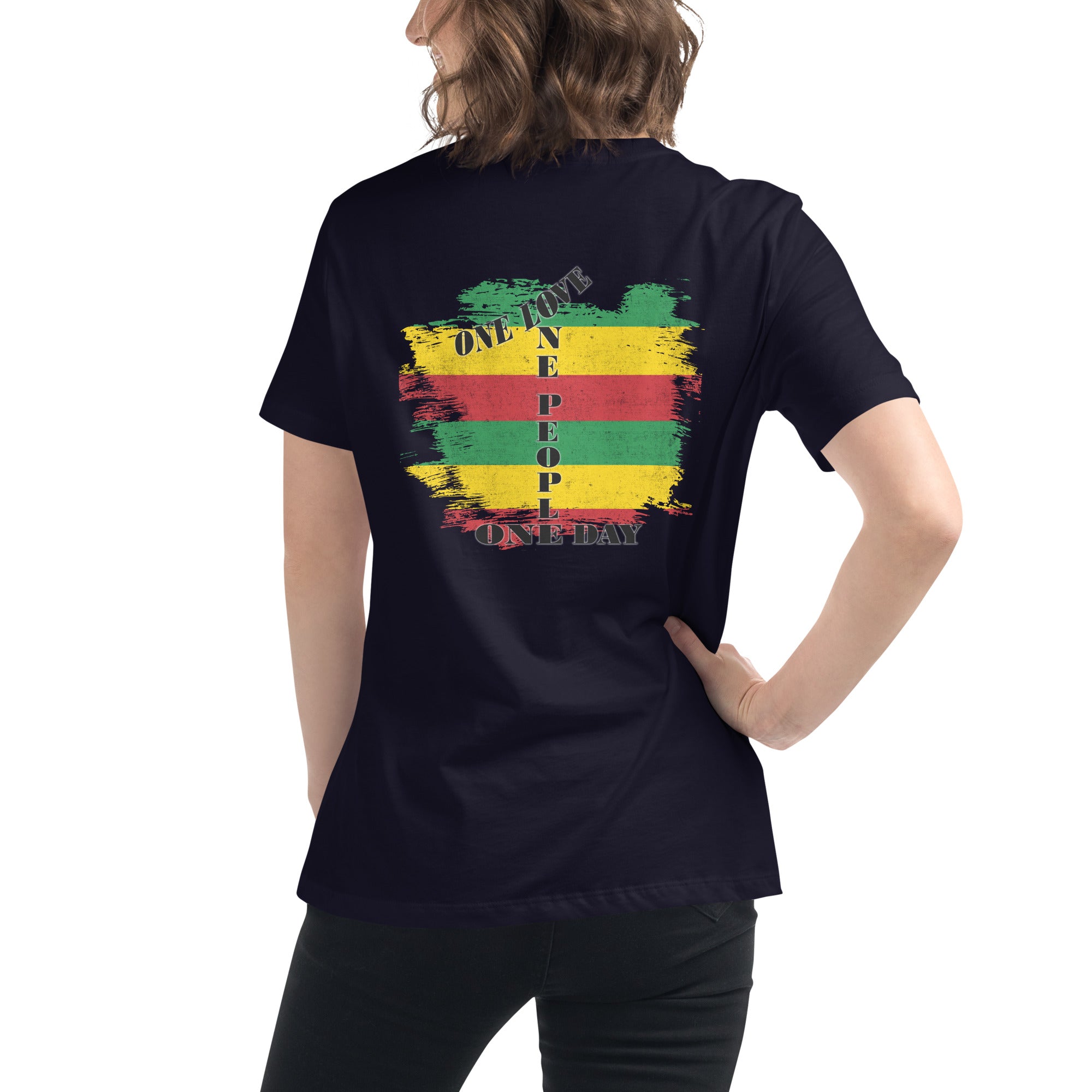 The Number 1 T-shirt - Women's Relaxed T-Shirt-E