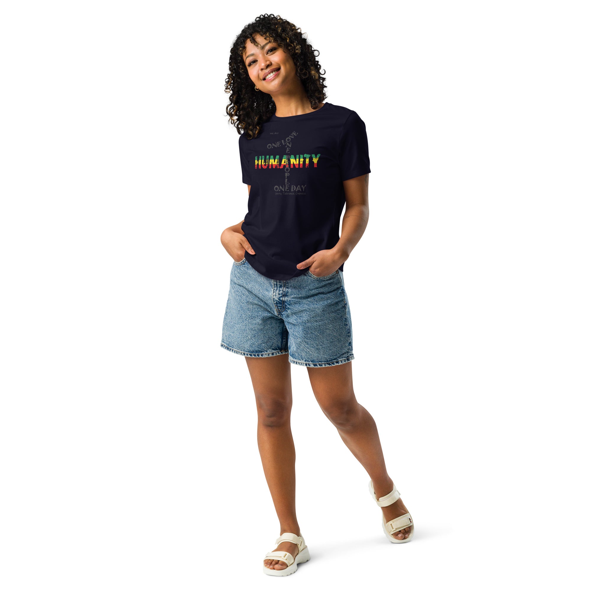 The Number 1 T-shirt -Women's Relaxed T-Shirt-N