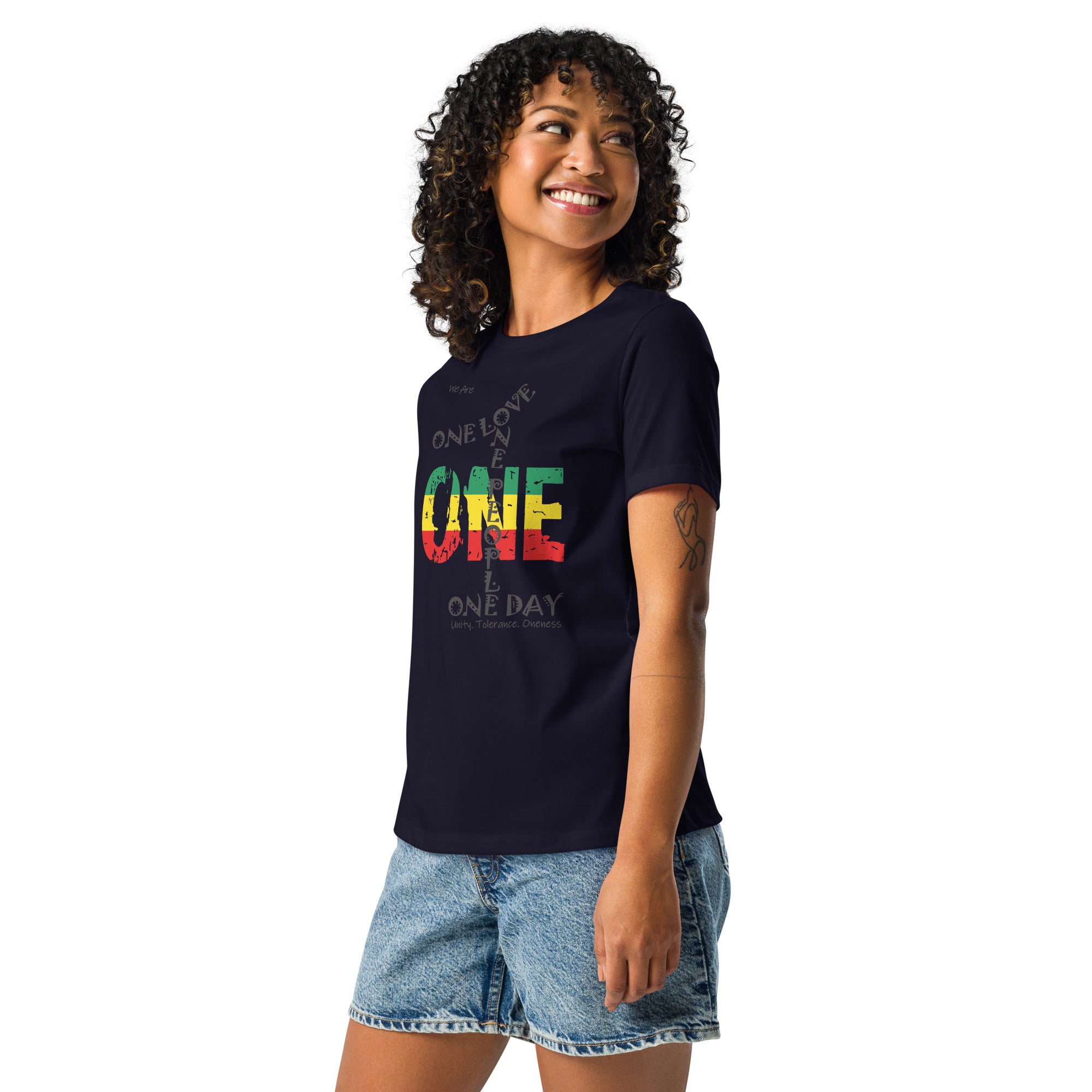 The Number 1 T-shirt - Women's Relaxed T-Shirt-H