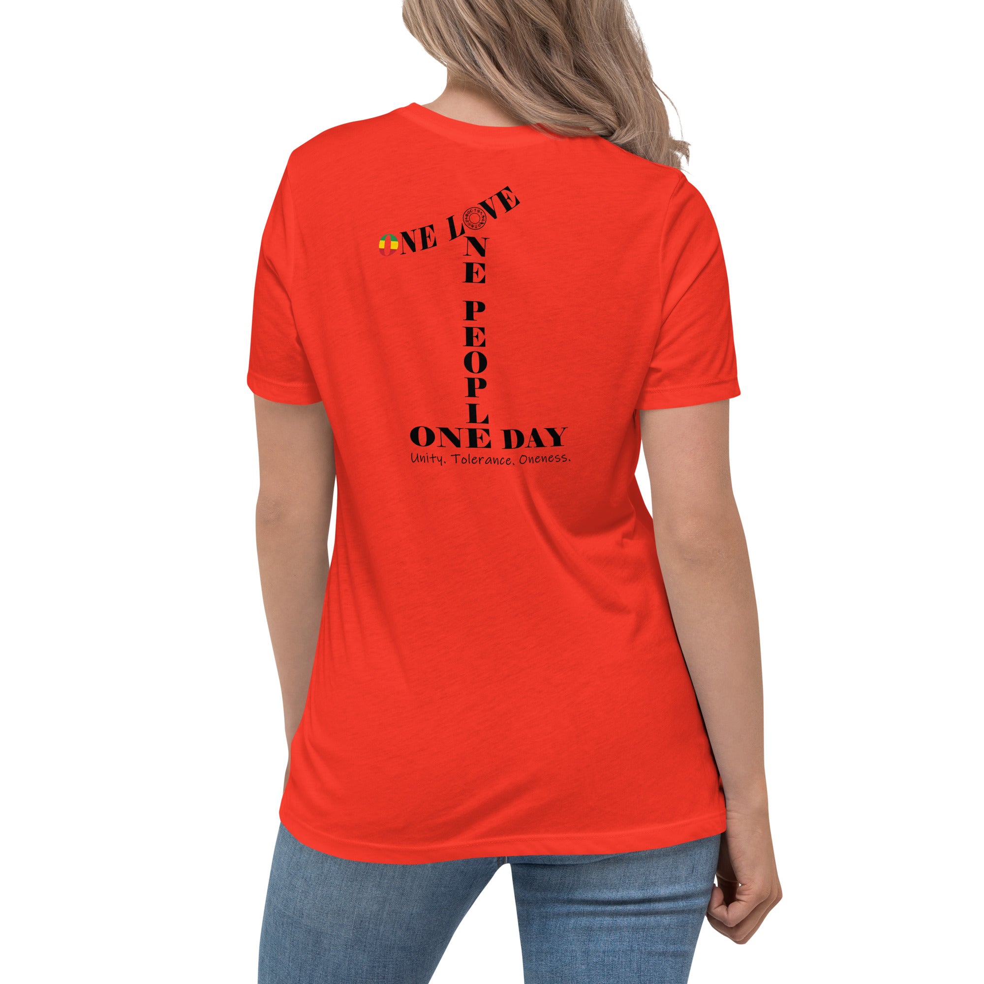 The Number 1 T-shirt - Women's Relaxed T-Shirt-B