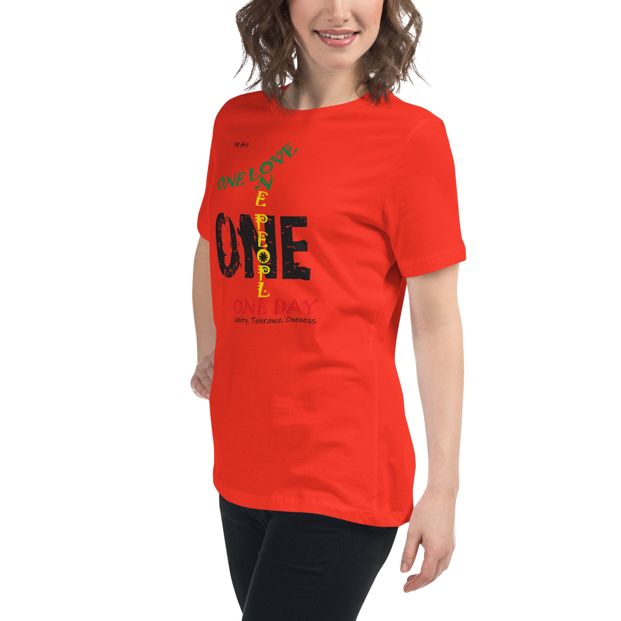 The Number 1 T-shirt - Women's Relaxed T-Shirt-P