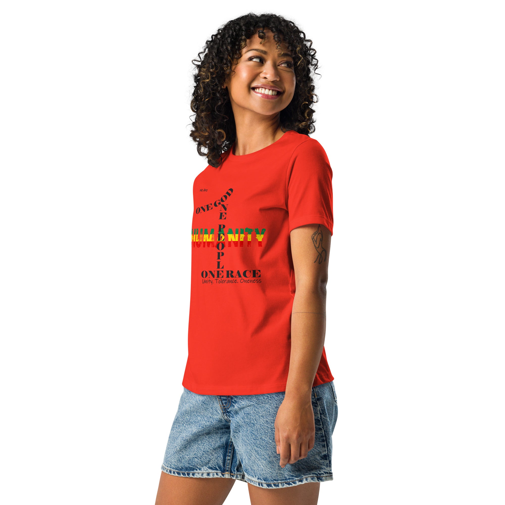 The Number 1 T-shirt - Women's Relaxed T-Shirt-J