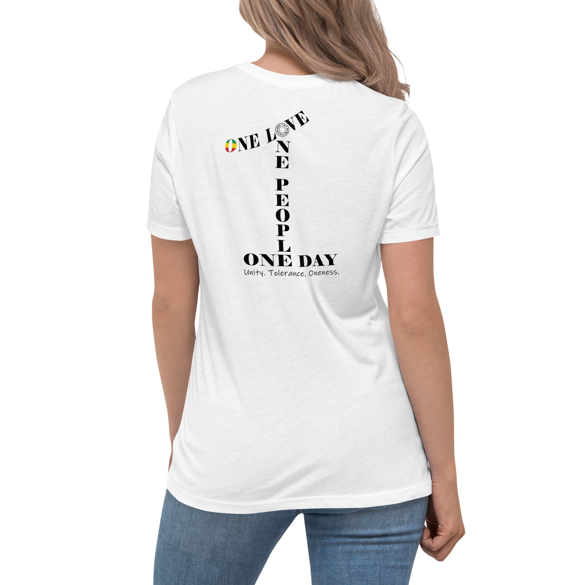 The Number 1 T-shirt - Women's Relaxed T-Shirt-B