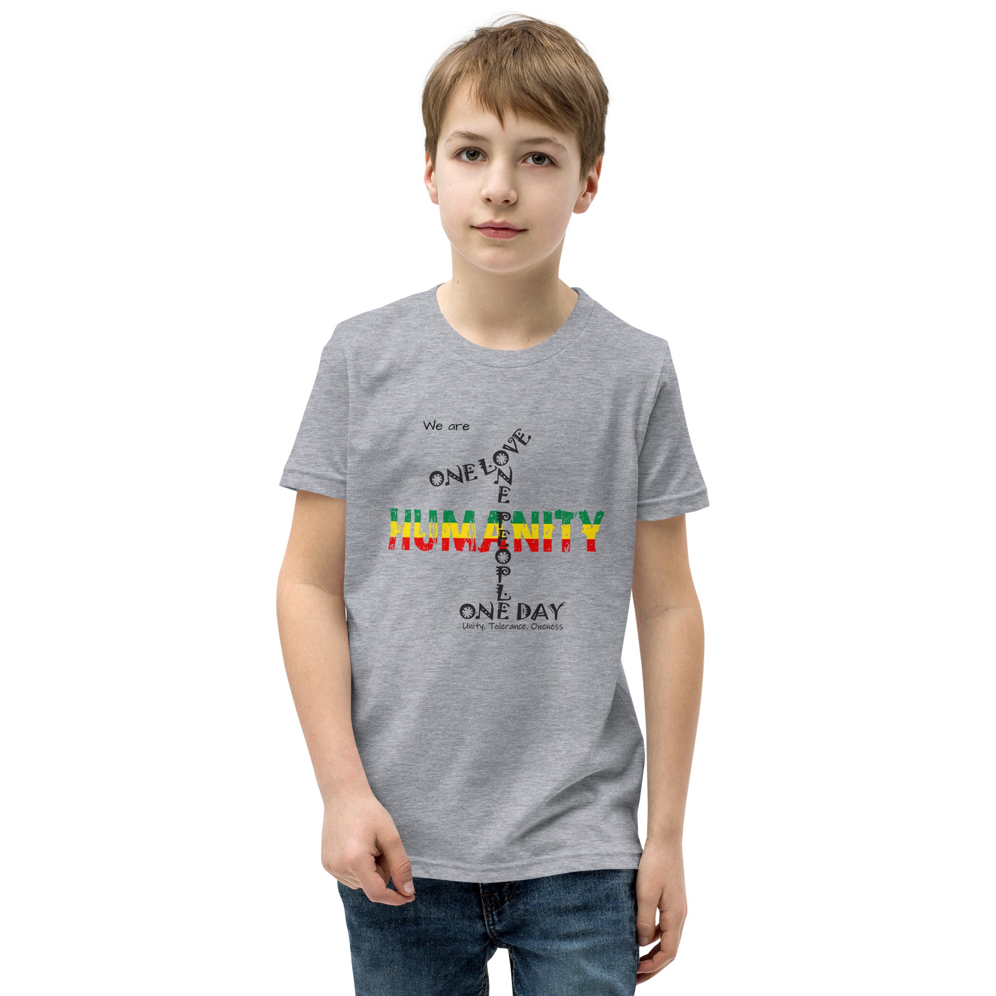 The Number 1 T-shirt - Youth Short Sleeve T-shirts-O