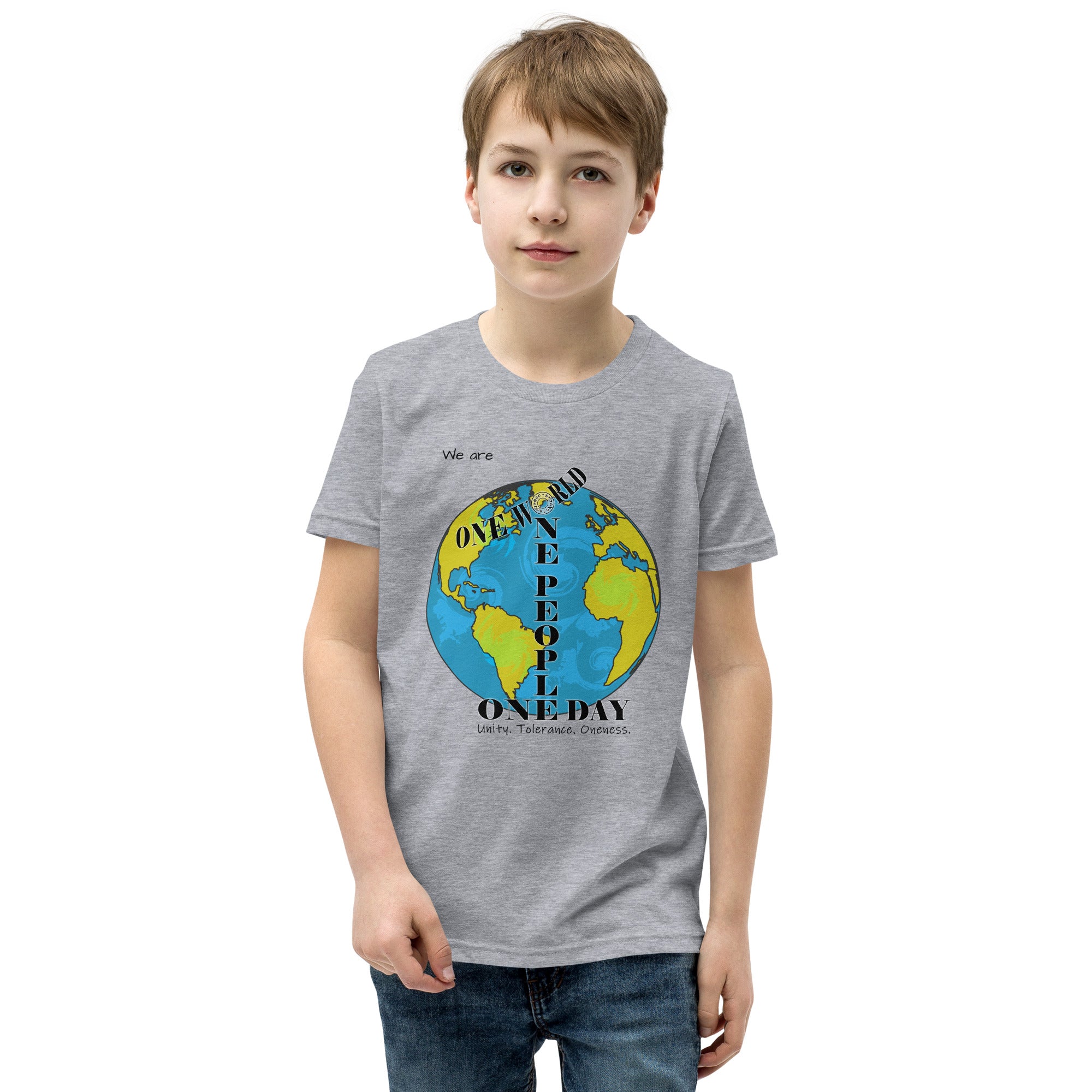 The Number 1 T-shirt - Youth Short Sleeve T-shirts-F