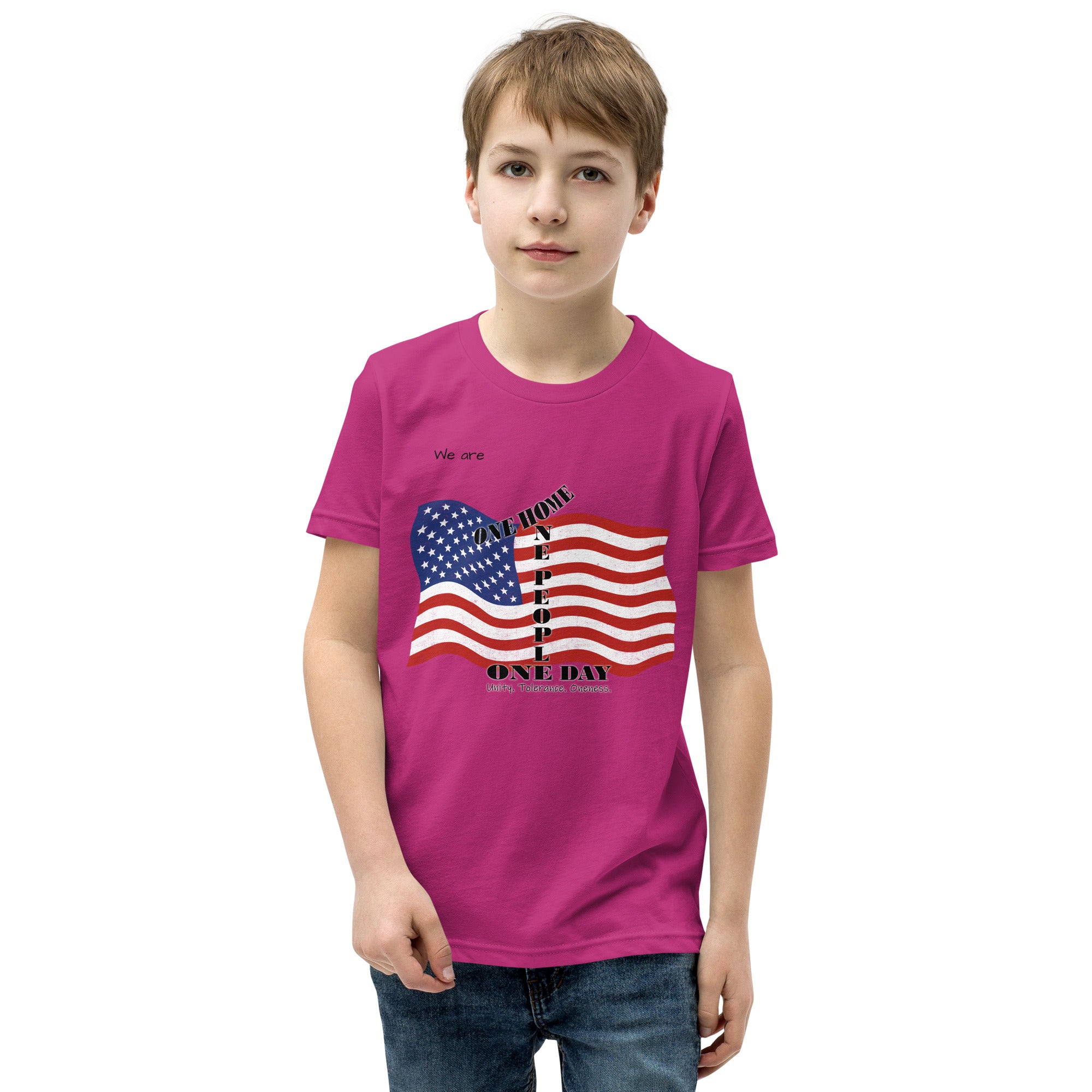 The Number 1 T-shirt - Youth Short Sleeve T-shirts-G