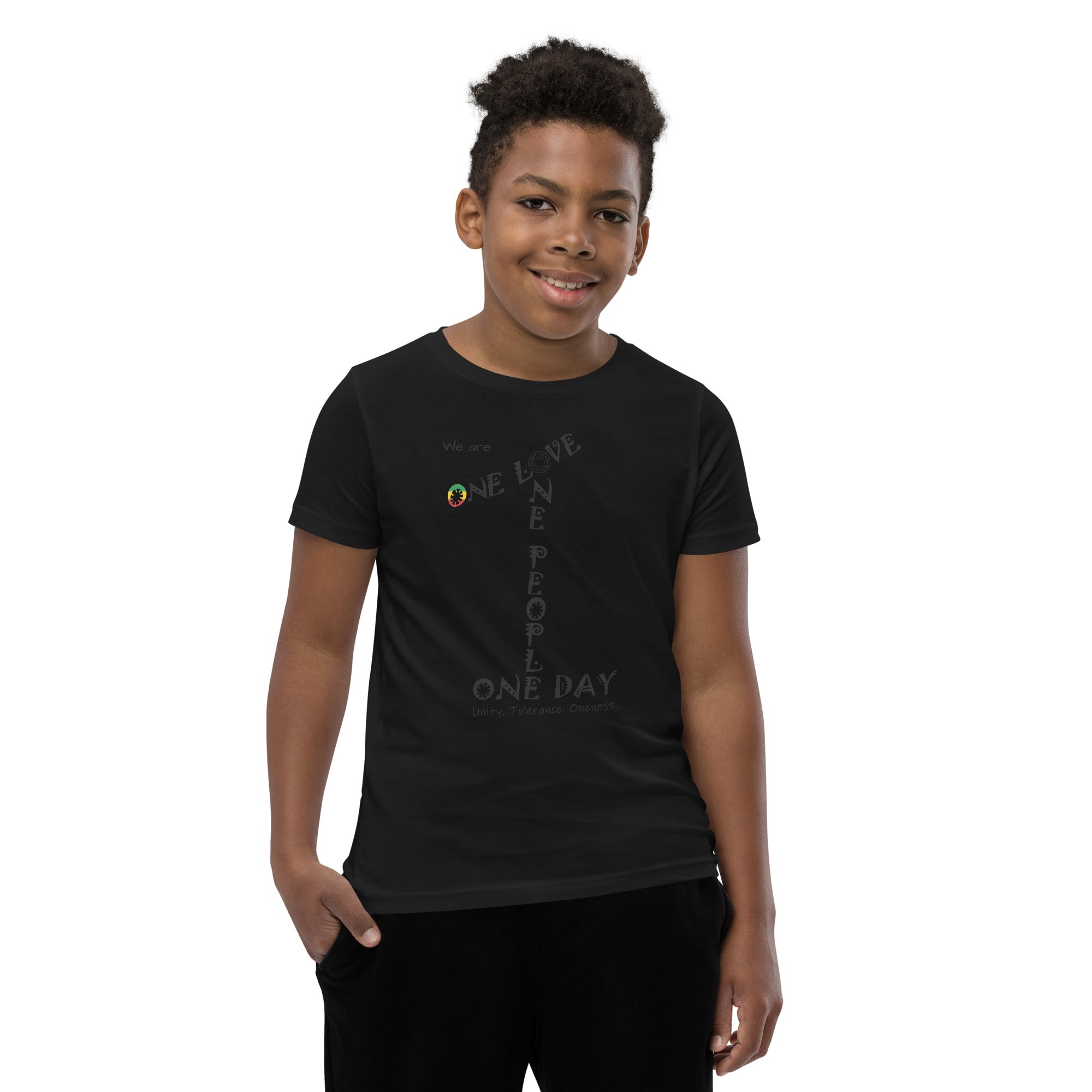 The Number 1 T-shirt - Youth Short Sleeve T-shirts- A