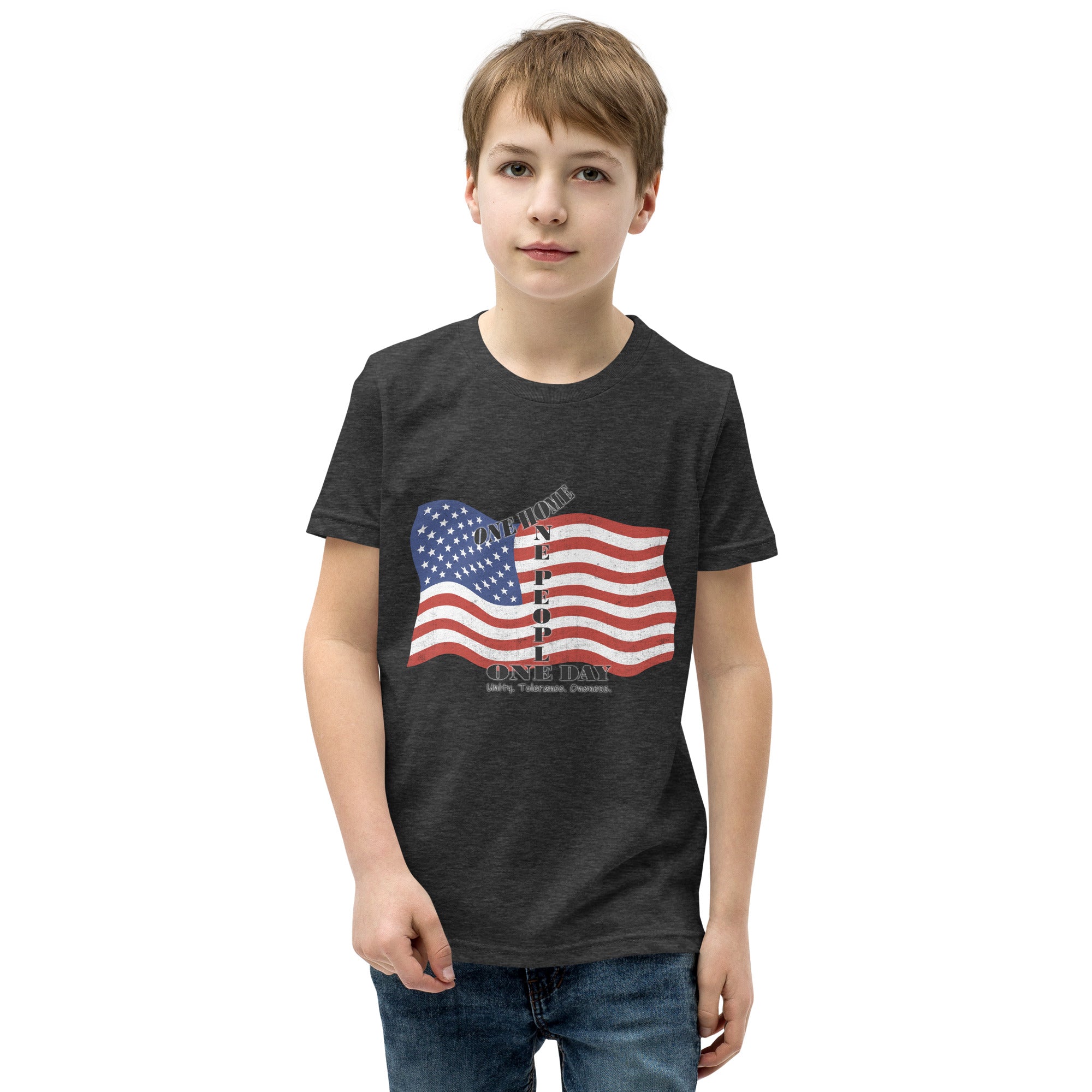 The Number 1 T-shirt - Youth Short Sleeve T-shirts-G