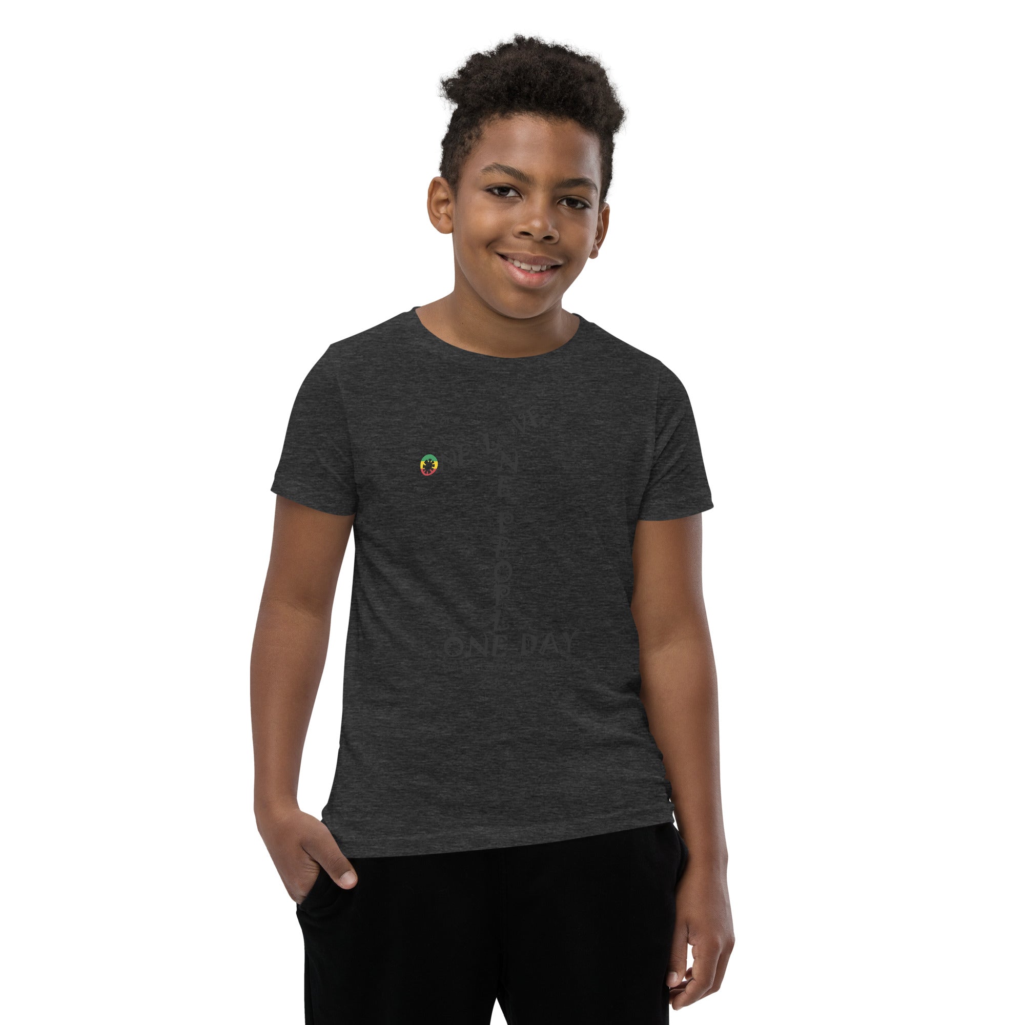 The Number 1 T-shirt - Youth Short Sleeve T-shirts- A