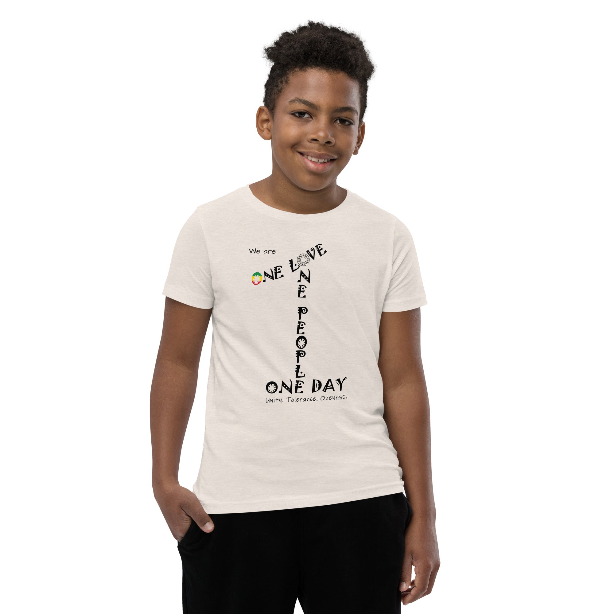 The Number 1 T-shirt - Youth Short Sleeve T-shirts- A