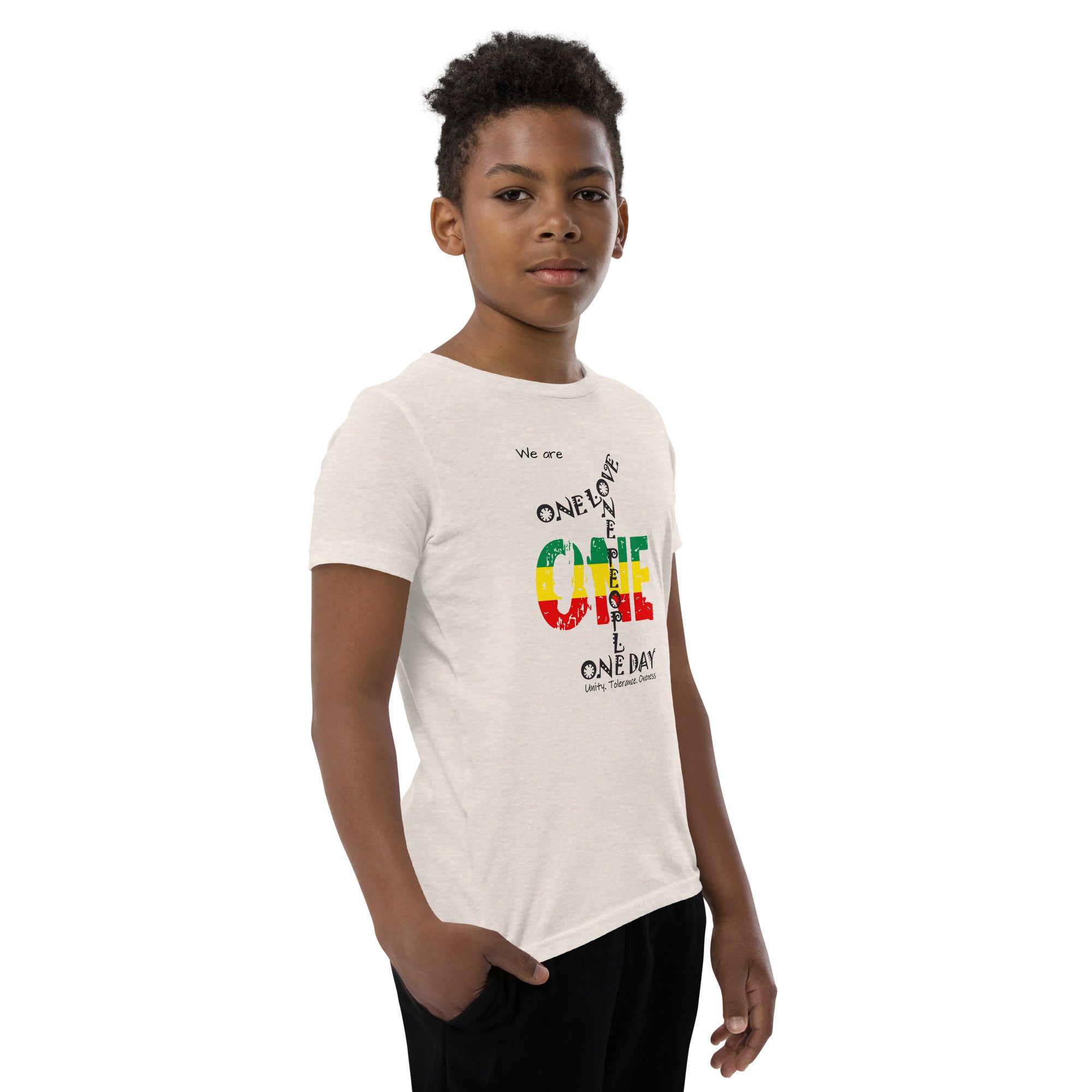 The Number 1 T-shirt - Youth Short Sleeve T-shirts-M