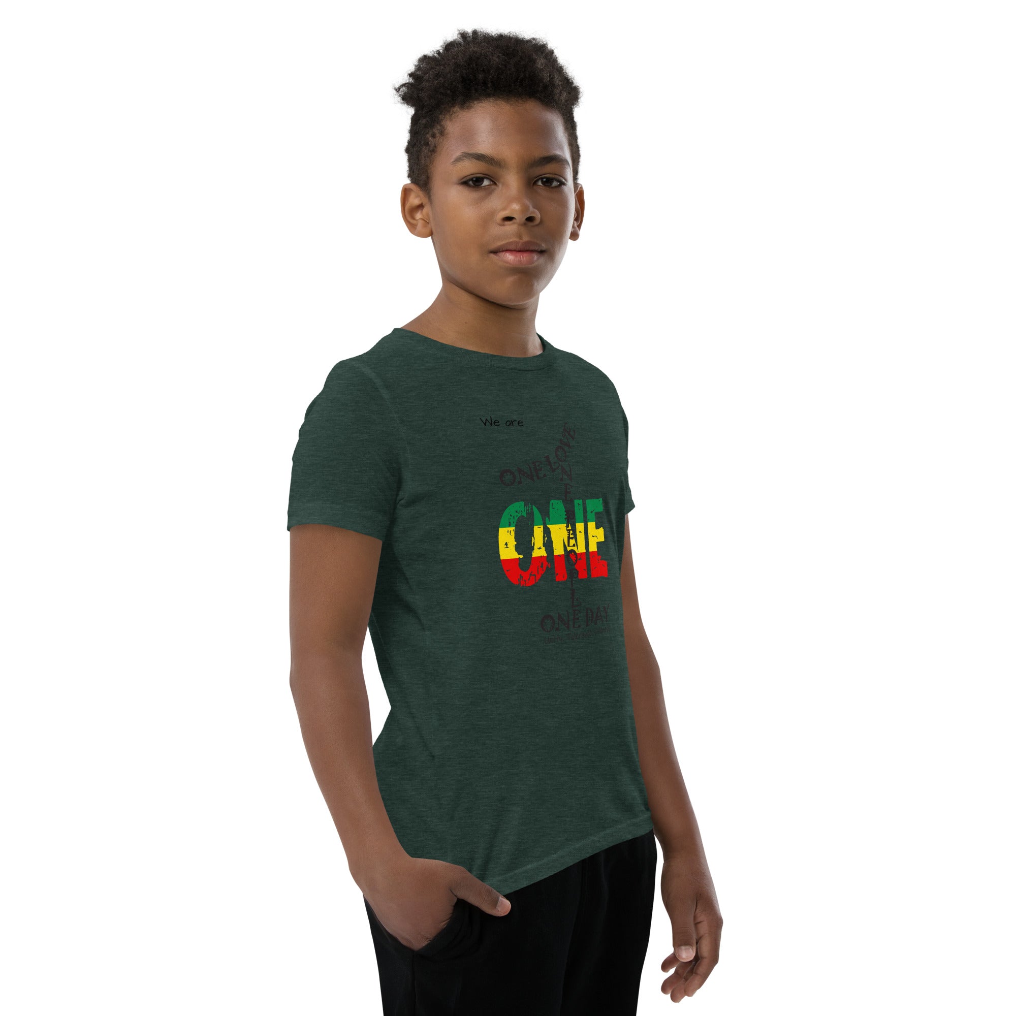 The Number 1 T-shirt - Youth Short Sleeve T-shirts-M