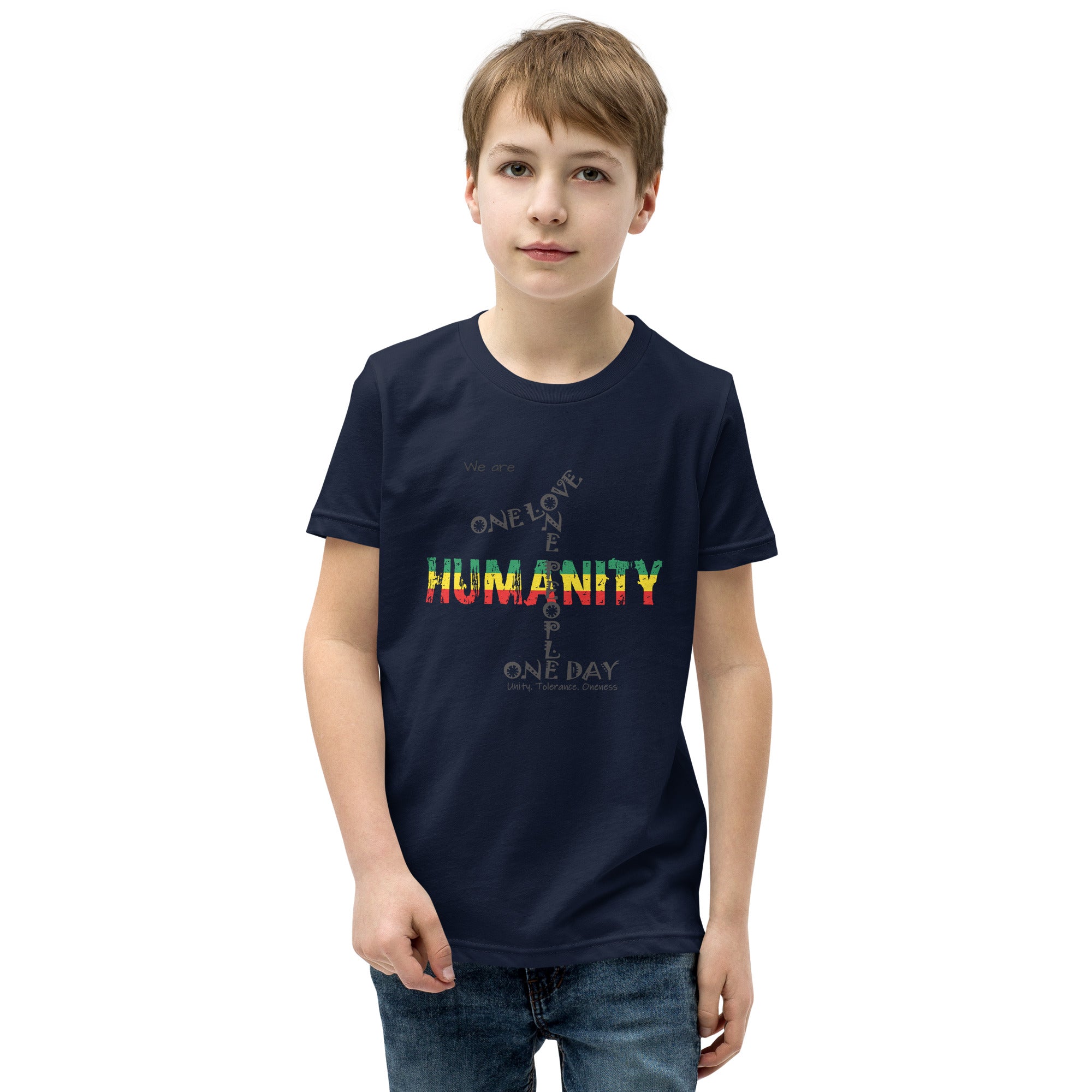 The Number 1 T-shirt - Youth Short Sleeve T-shirts-O