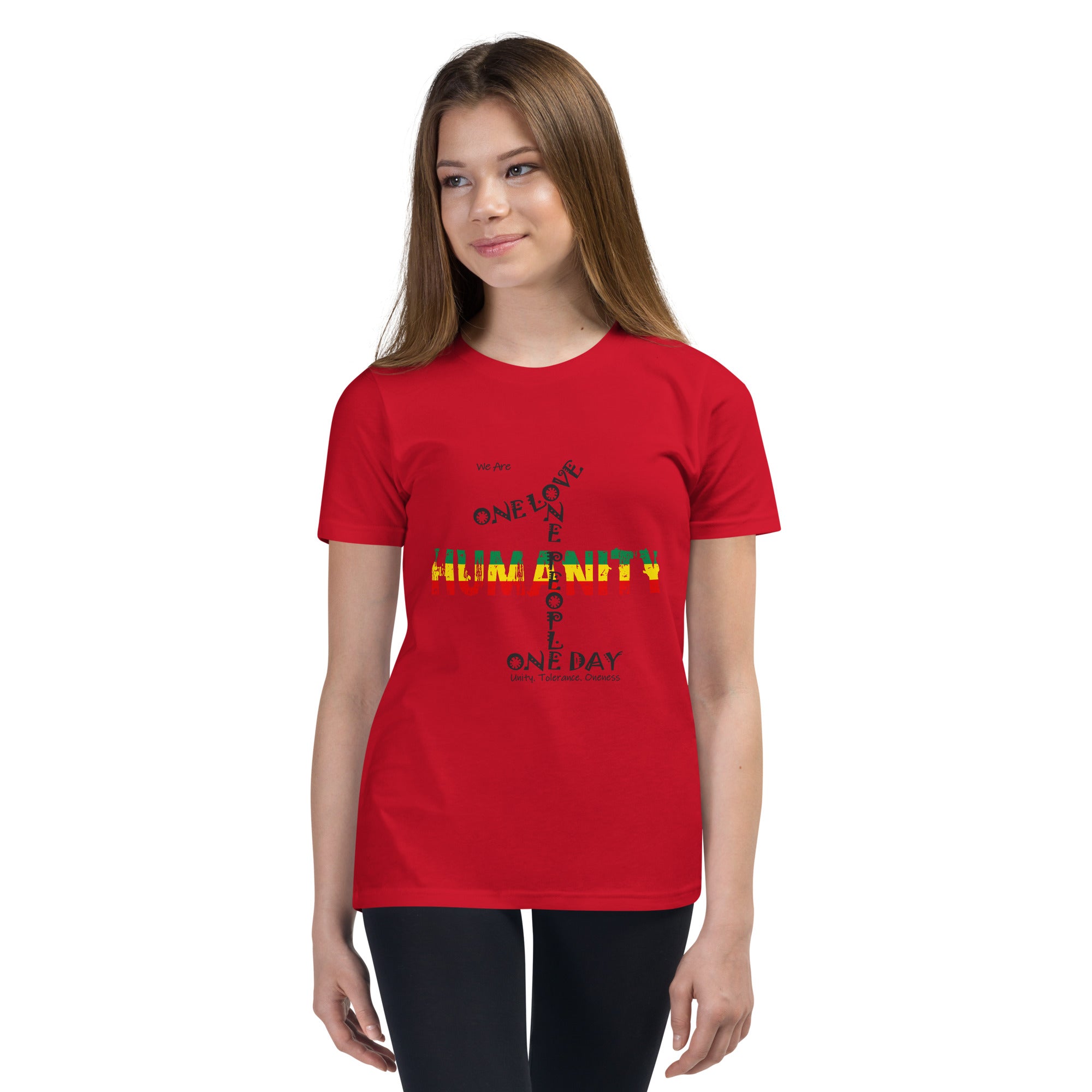 The Number 1 T-shirt - Youth Short Sleeve T-shirts-N