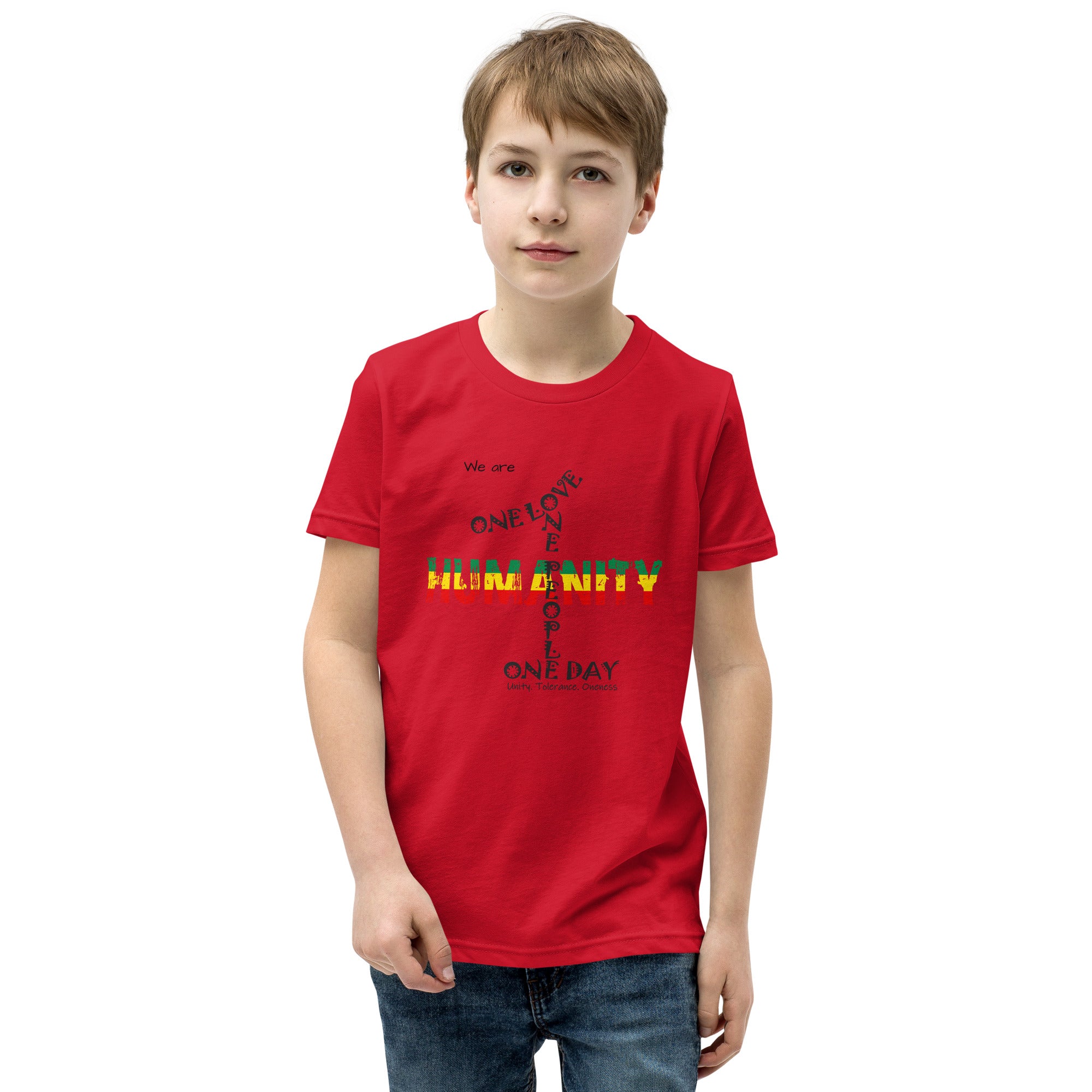 The Number 1 T-shirt - Youth Short Sleeve T-shirts-O