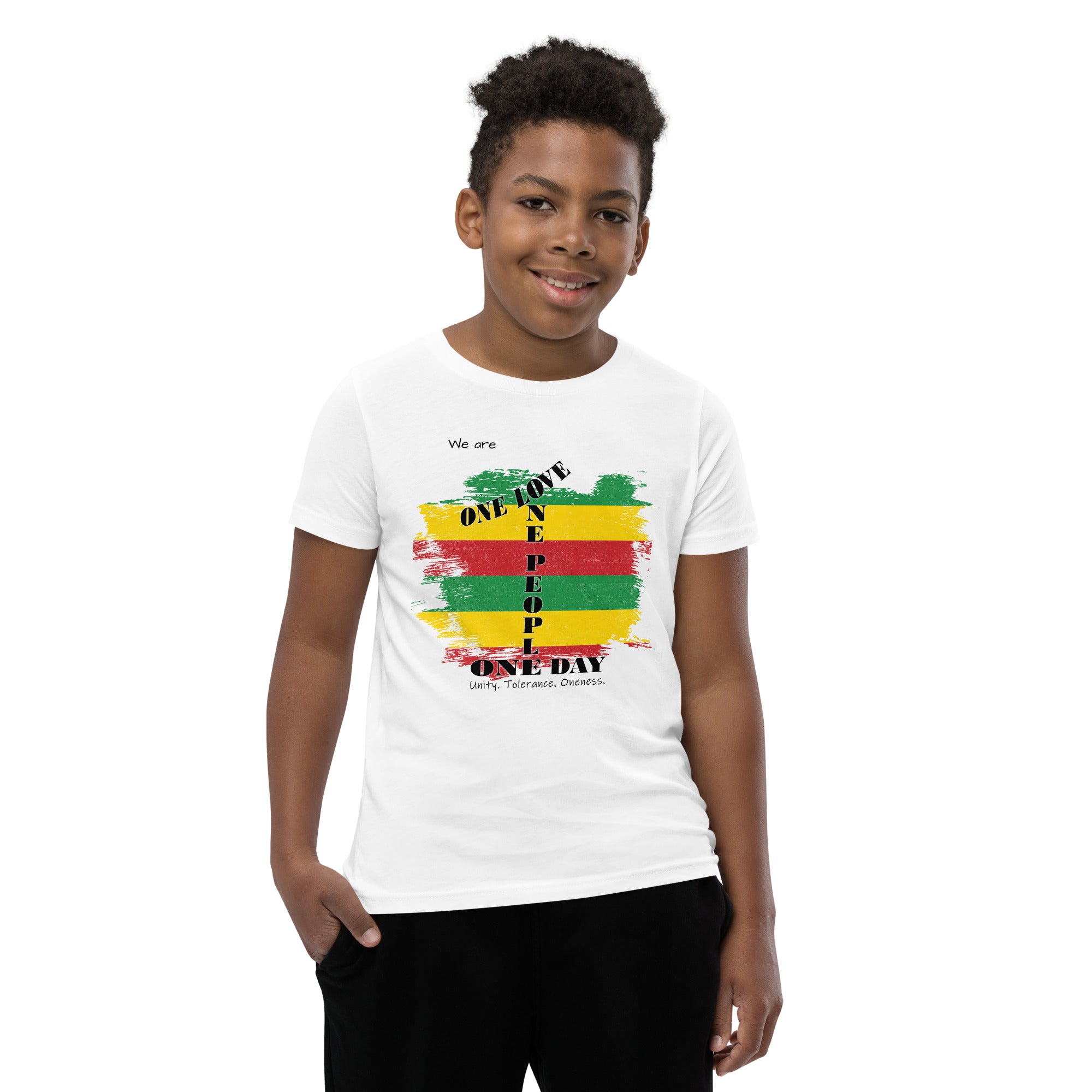 The Number 1 T-shirt - Youth Short Sleeve T-shirts-E